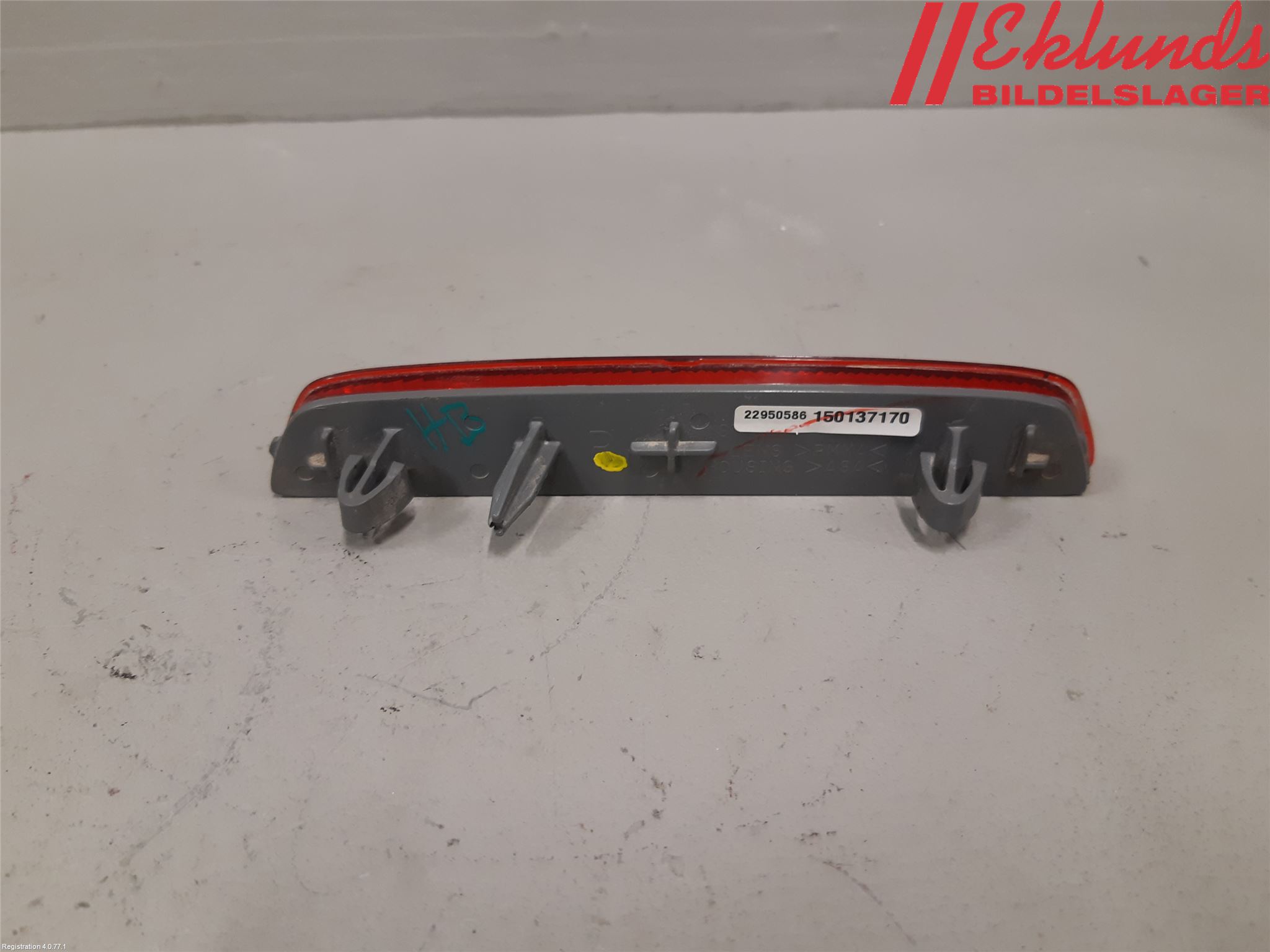 Chevrolet TRAX Dimljus/Reflex Bak