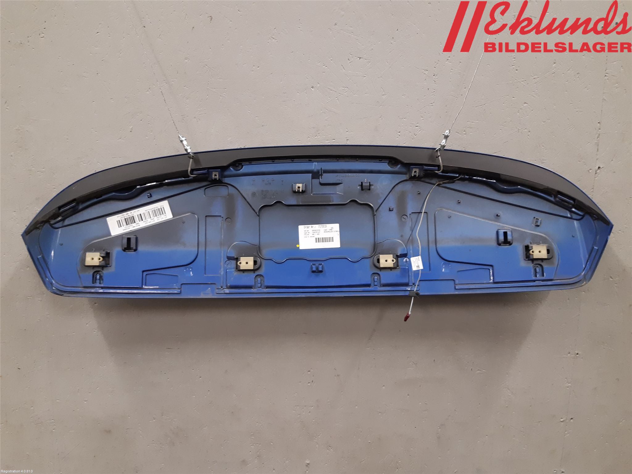 BMW 3 F30/F31/F80 12-19 Spoiler Baklucka