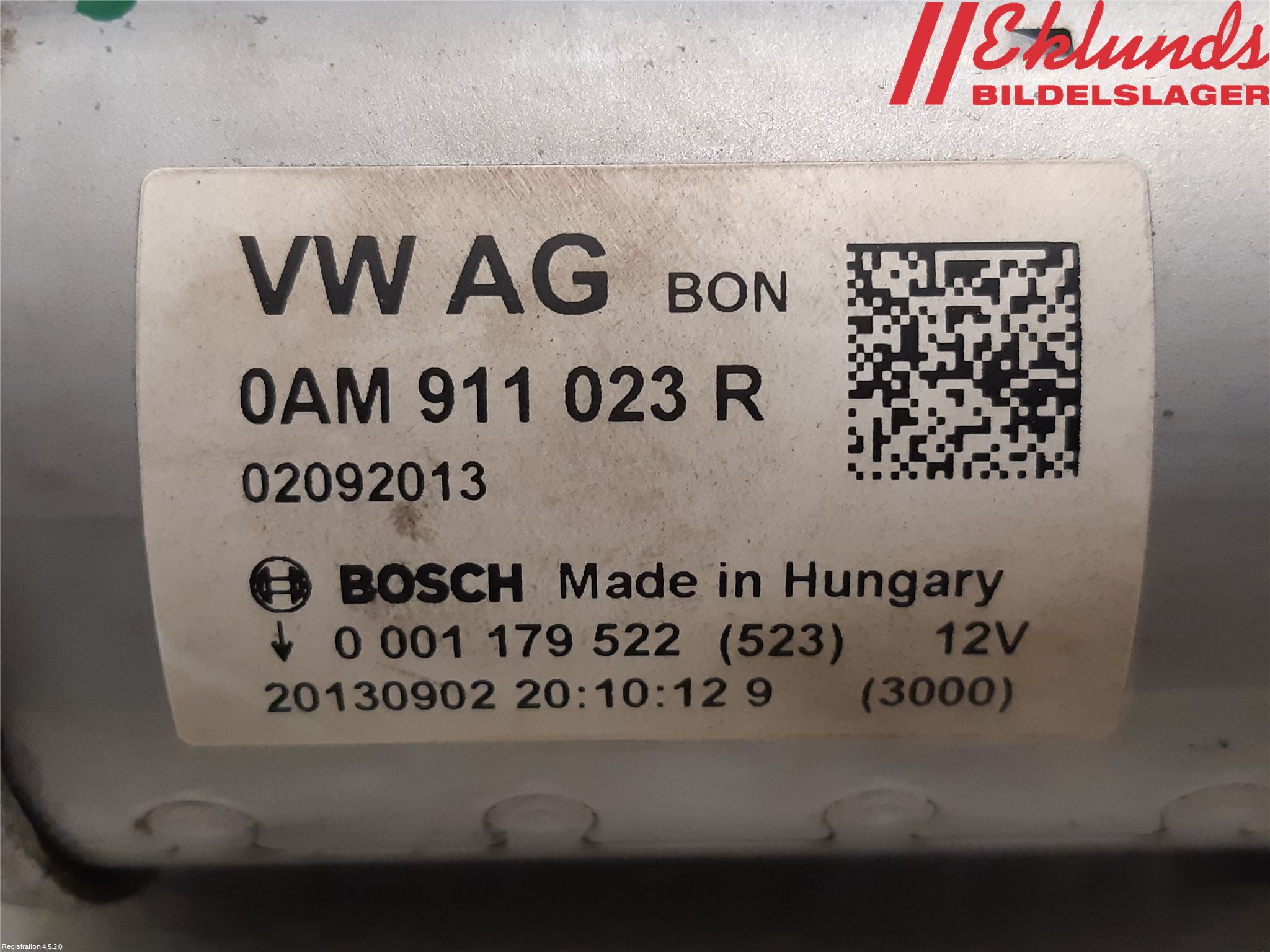 Skoda OCTAVIA (5E) 13-20 Startmotor