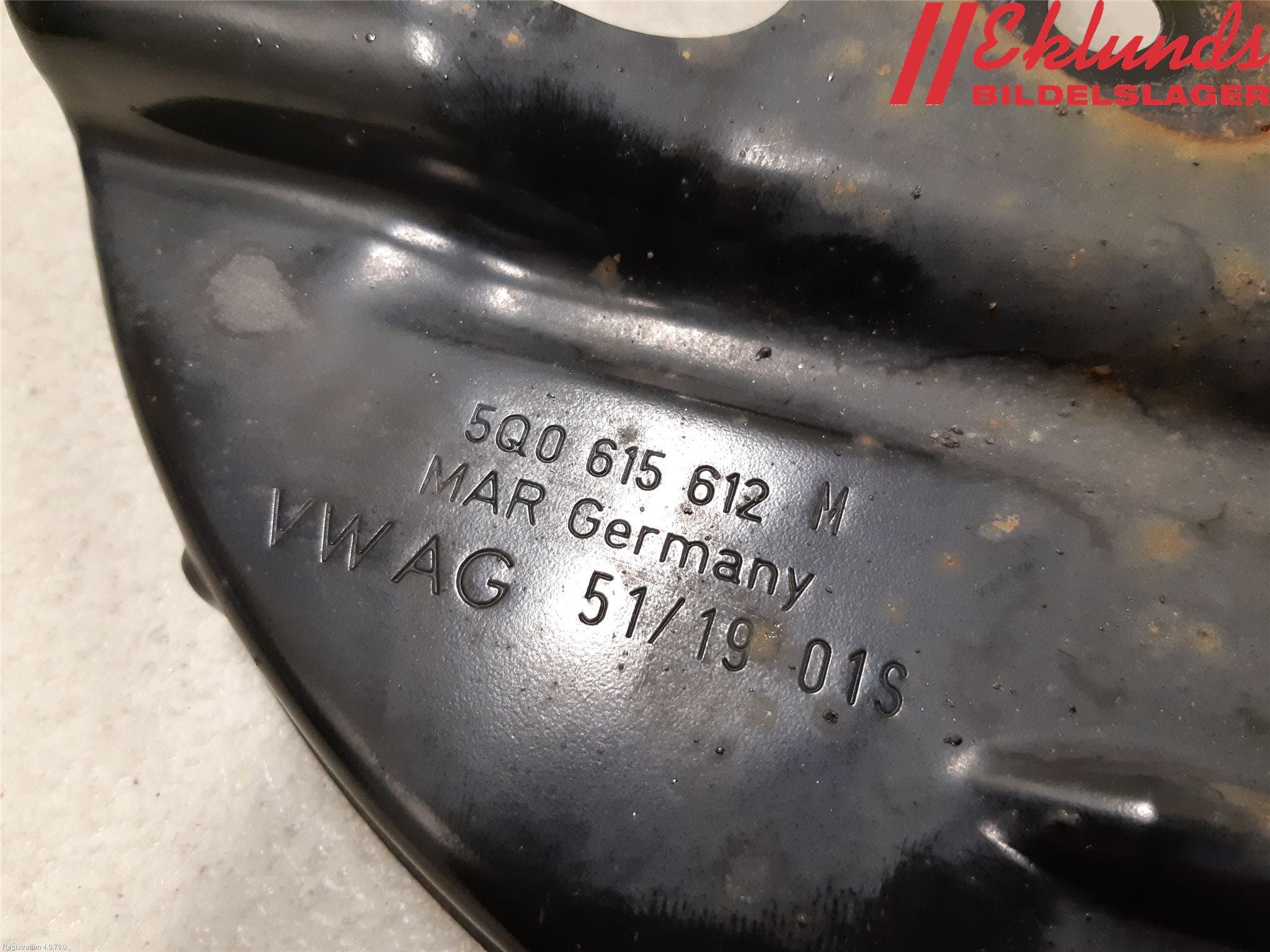 Skoda OCTAVIA (5E) 13-20 Bromssköld Bak