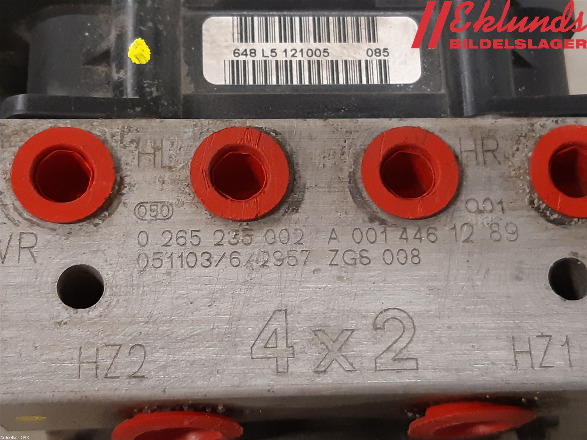 Mercedes-Benz MB VITO/VIANO (W639) 04-14 Abs Hydraulaggregat