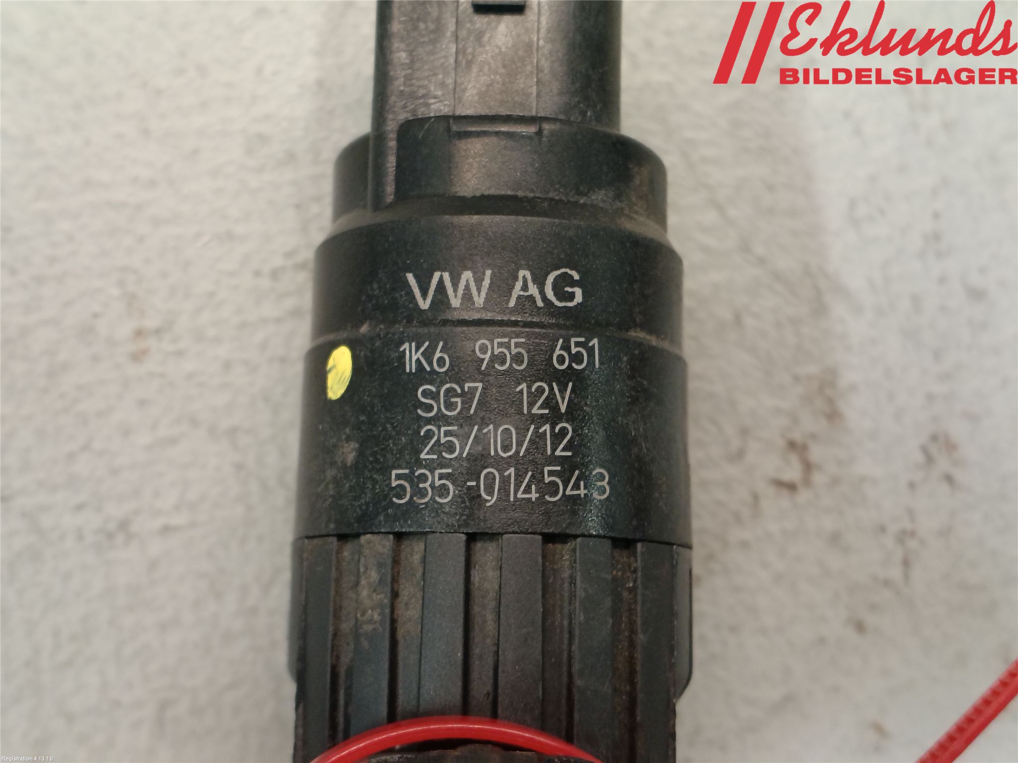 Volkswagen VW SHARAN 11- Spolarpump Vindruta