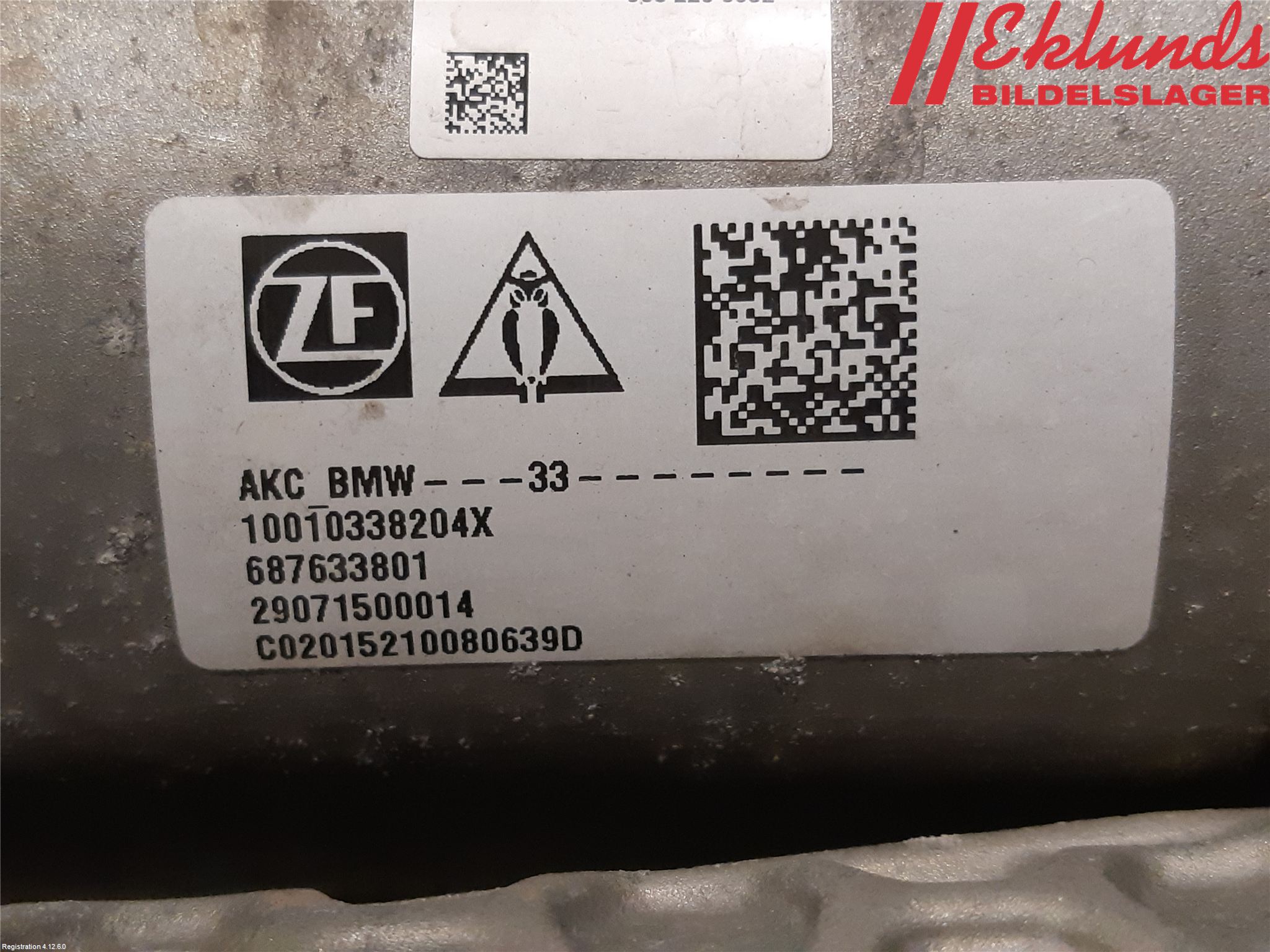 BMW 7 G11/G12 15-22 Styrväxel Bak