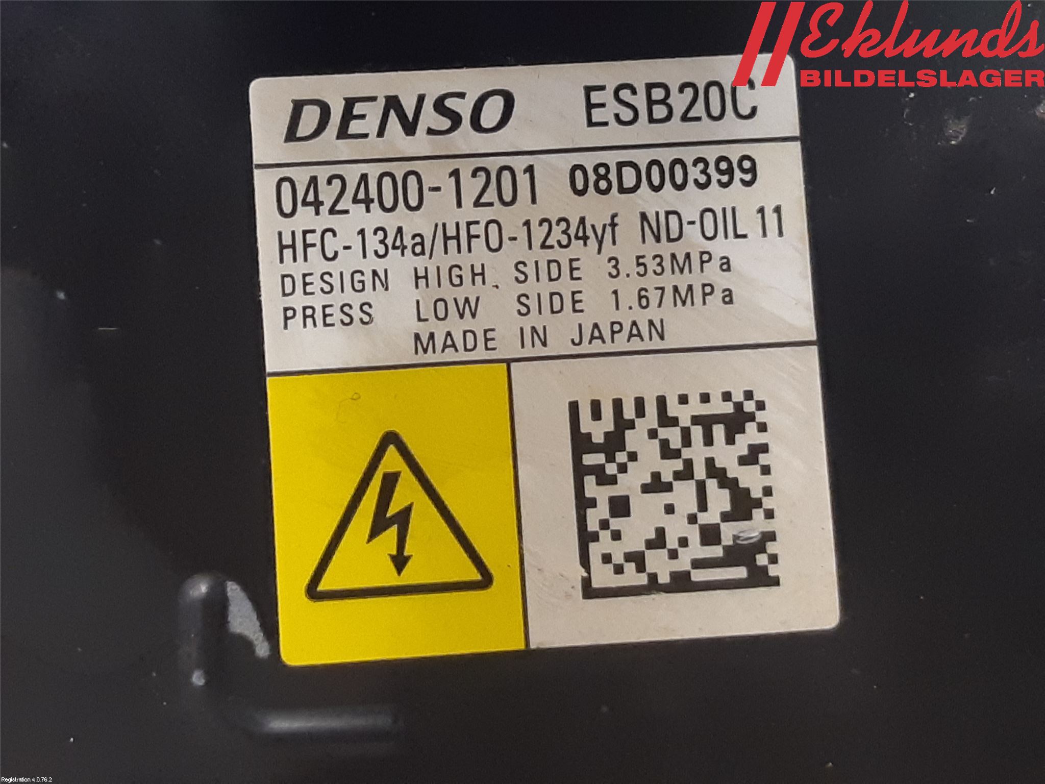 Toyota COROLLA 19- Ac Kompressor