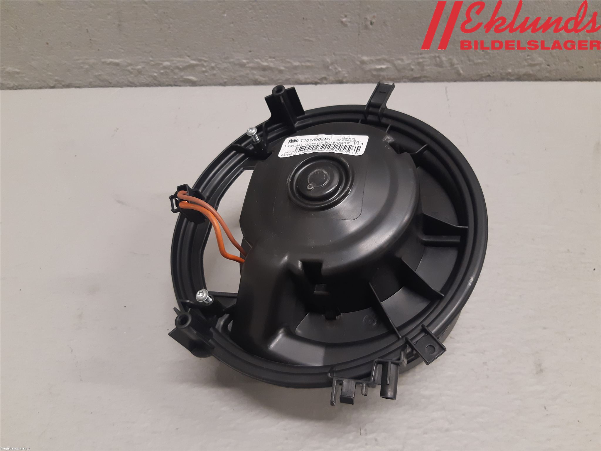 Volkswagen VW GOLF / E-GOLF VII 13-20 Värmefläkt