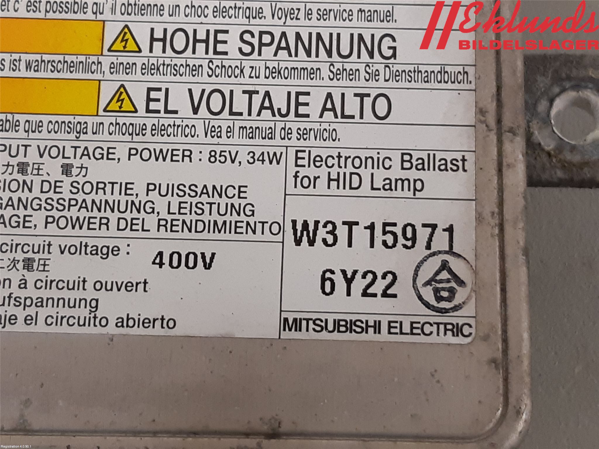 Suzuki GRAND VITARA II 06-14 Styrenhet Strålkastare