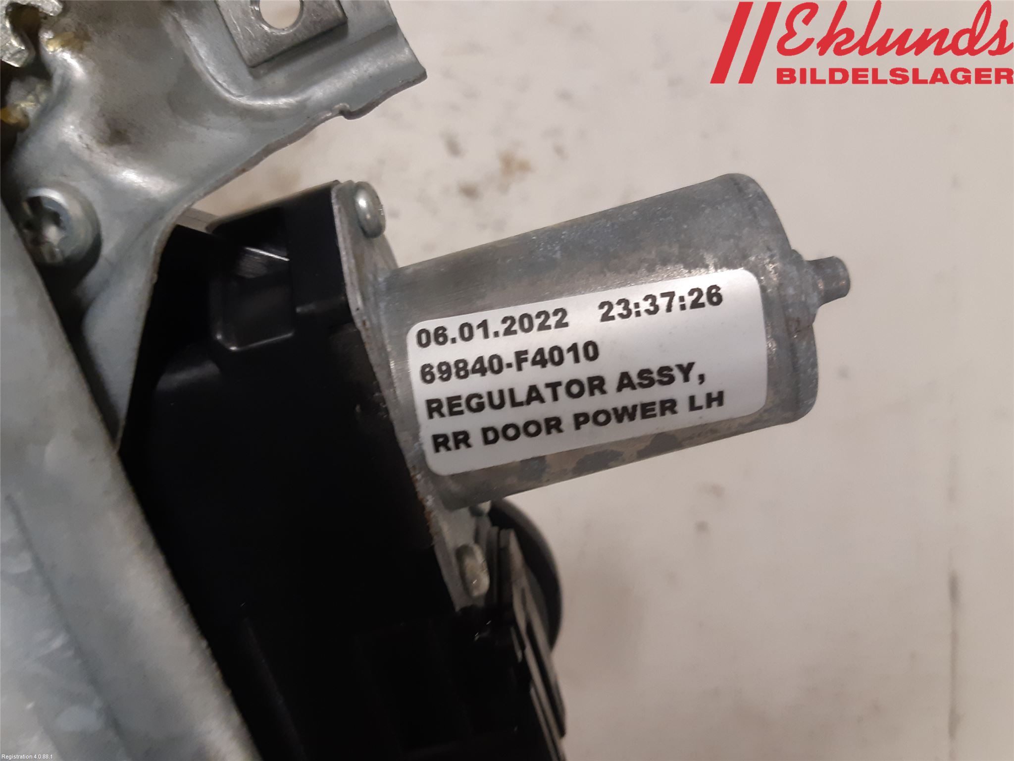 Toyota C-HR 16-23 Fönsterhissmekanism