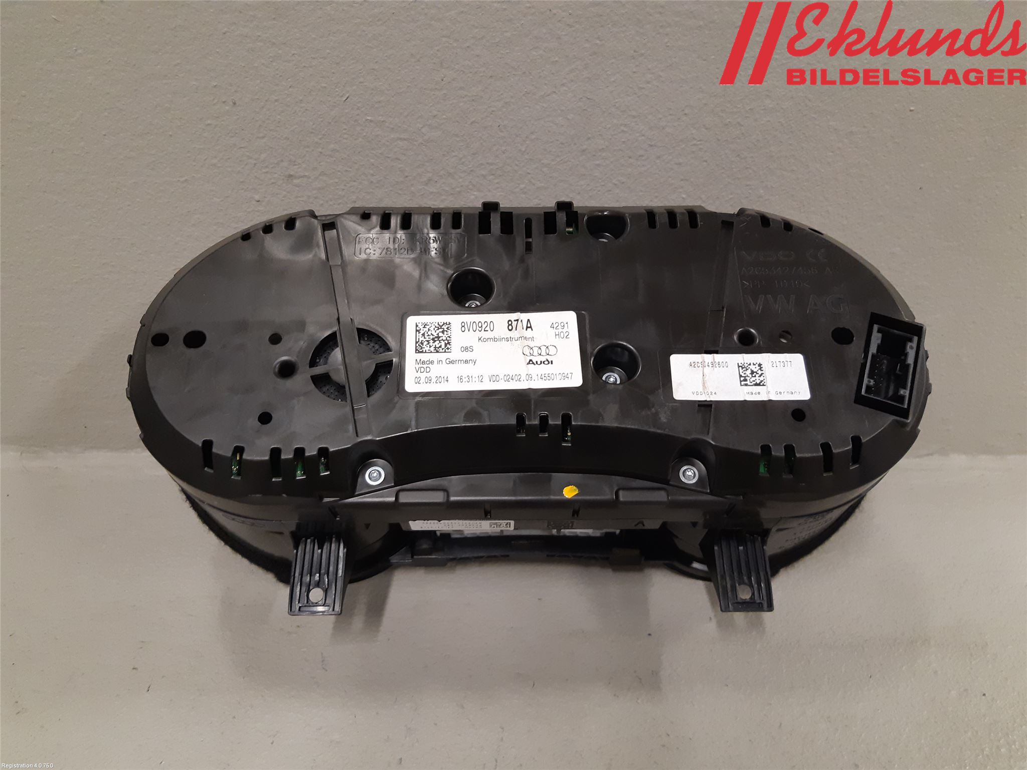 Audi A3/S3 8V 13-20 Instrument Komb