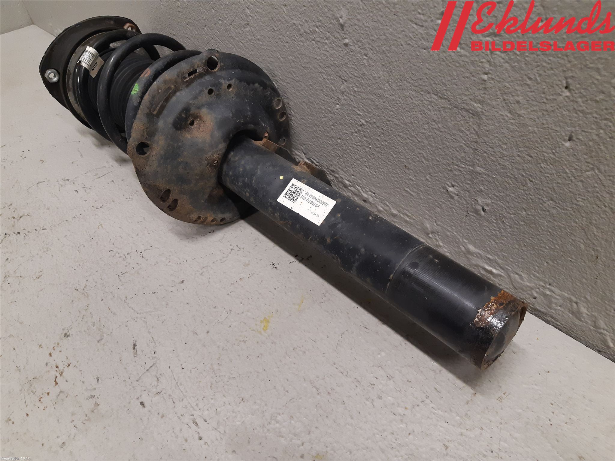 Volkswagen VW GOLF / E-GOLF VII 13-20 Fjäderben Fram Höger