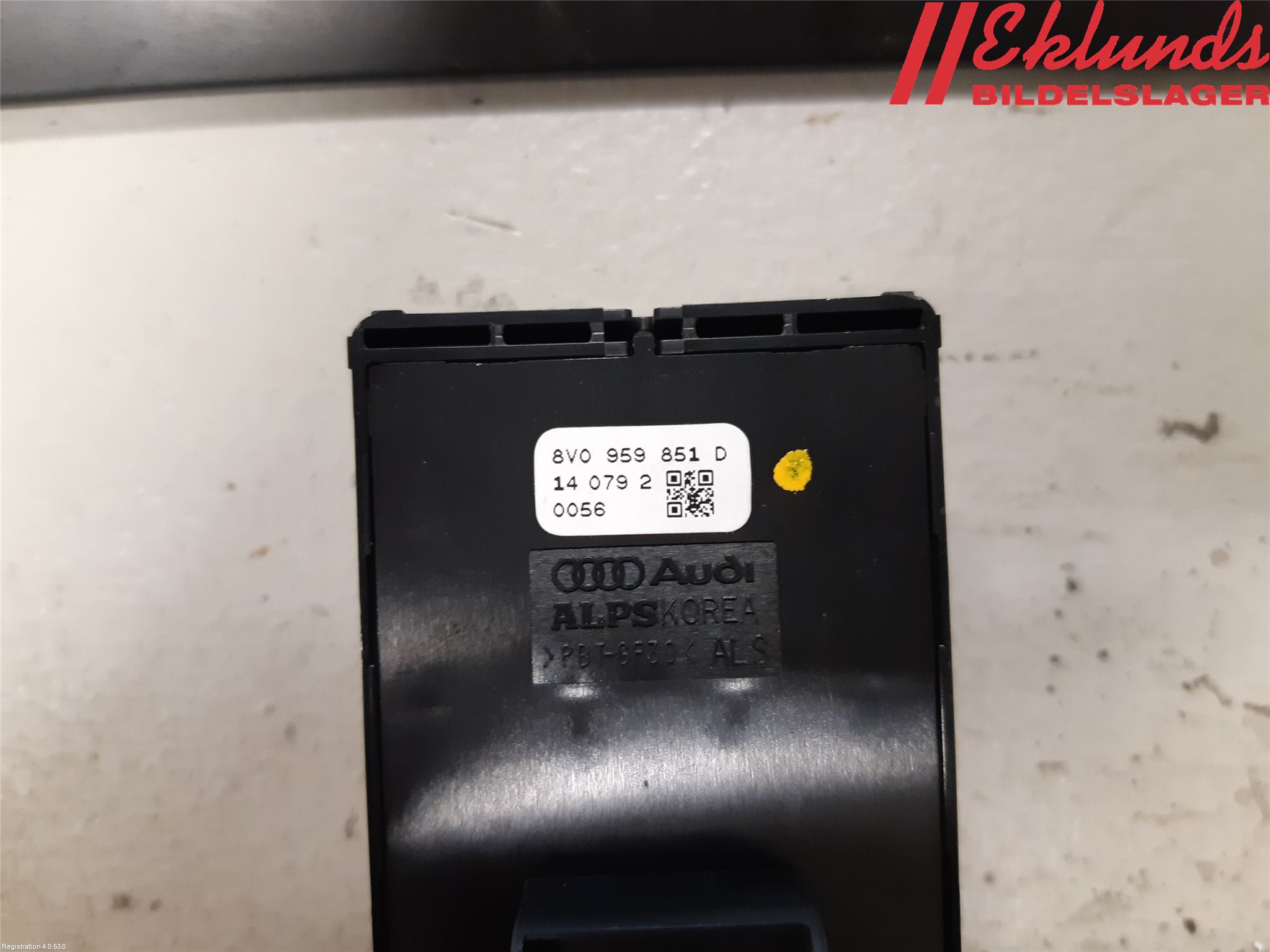 Audi A3/S3 8V 13-20 Strömställare Elhiss