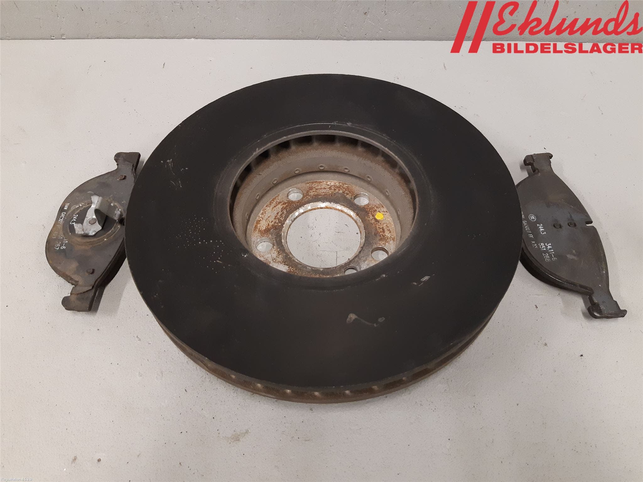 BMW 7 F01/02/03/04 09-15 Bromsskiva Fram