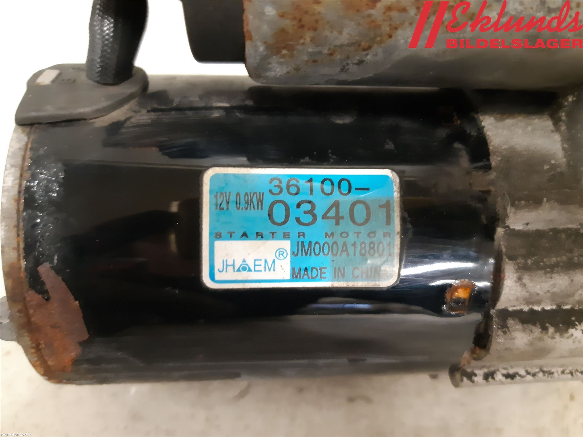 Kia PICANTO 12-17 Startmotor