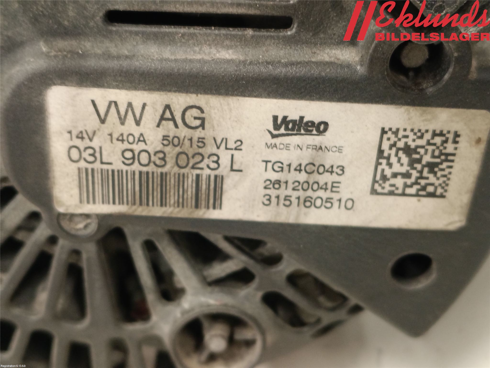 Skoda OCTAVIA (5E) 13-20 Generator