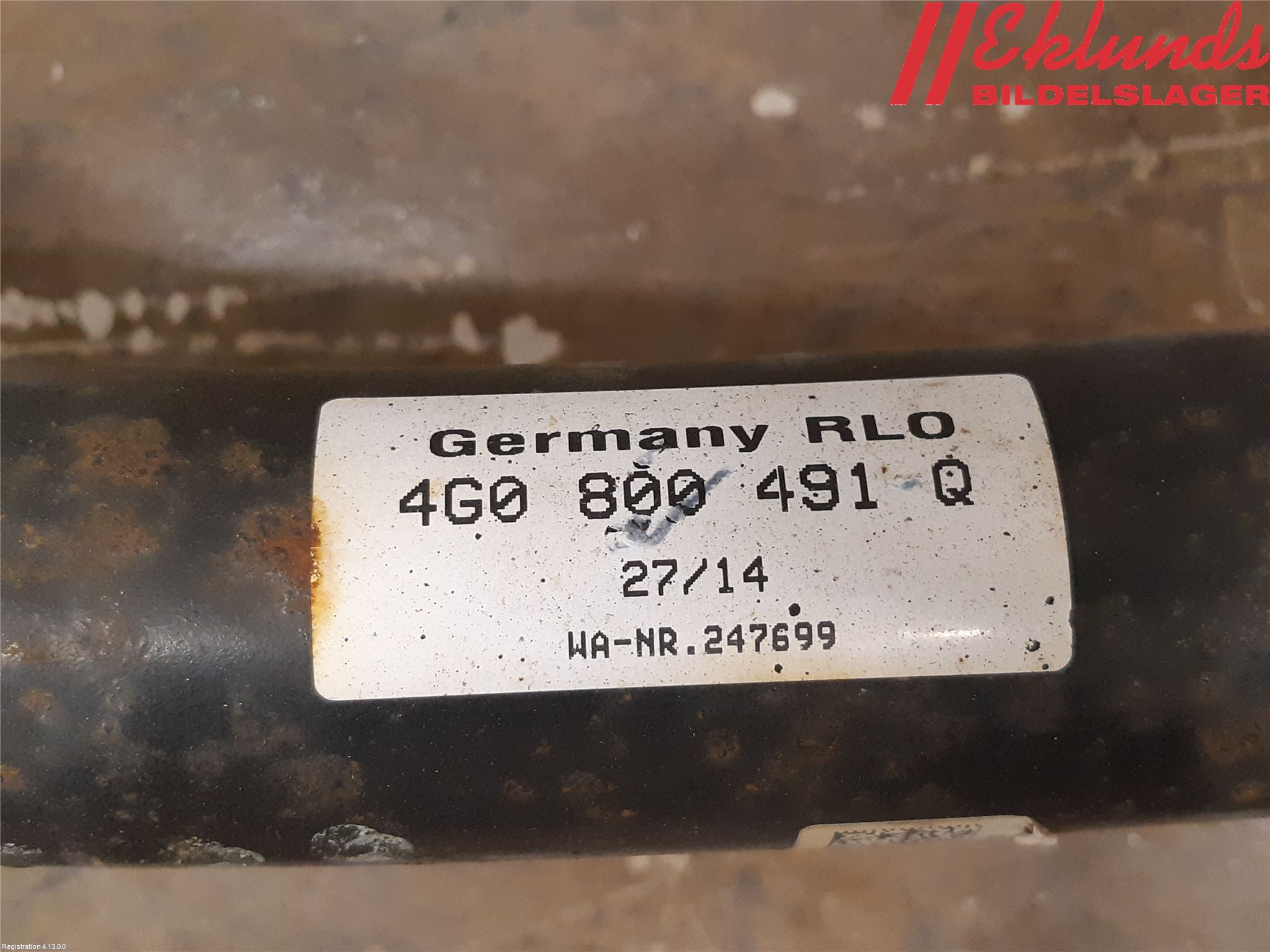 Audi A6/S6 4G 11-18 Dragkrok
