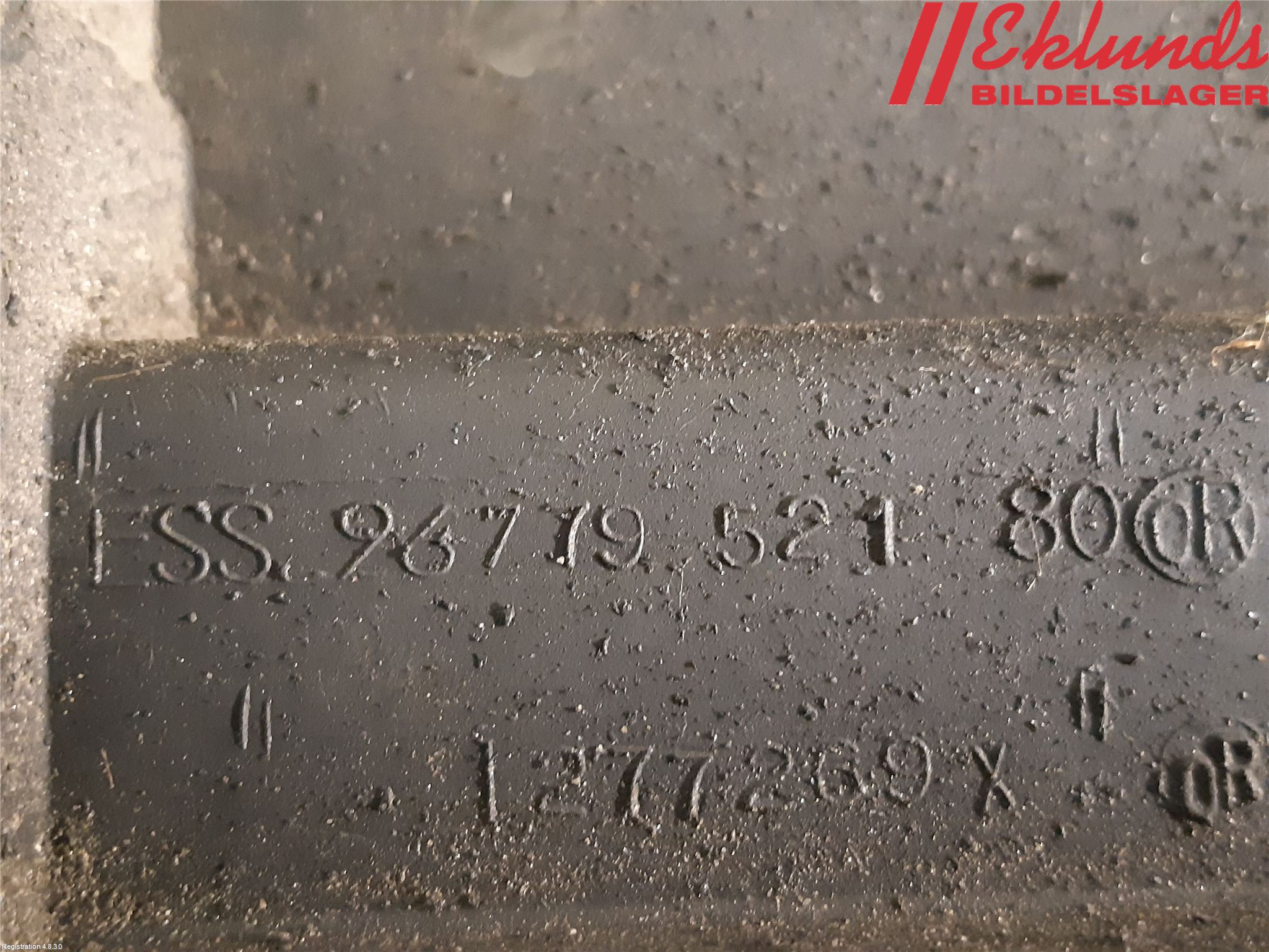 Peugeot 208 12-15 Frontplåt