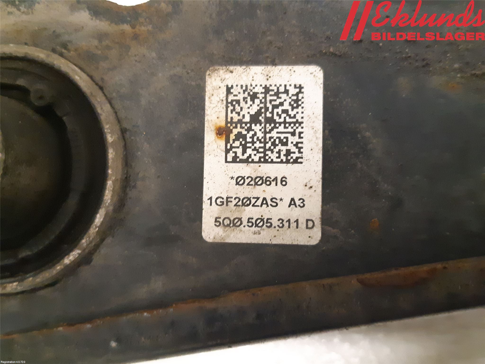Volkswagen VW GOLF / E-GOLF VII 13-20 Bärarm Bak Vänster