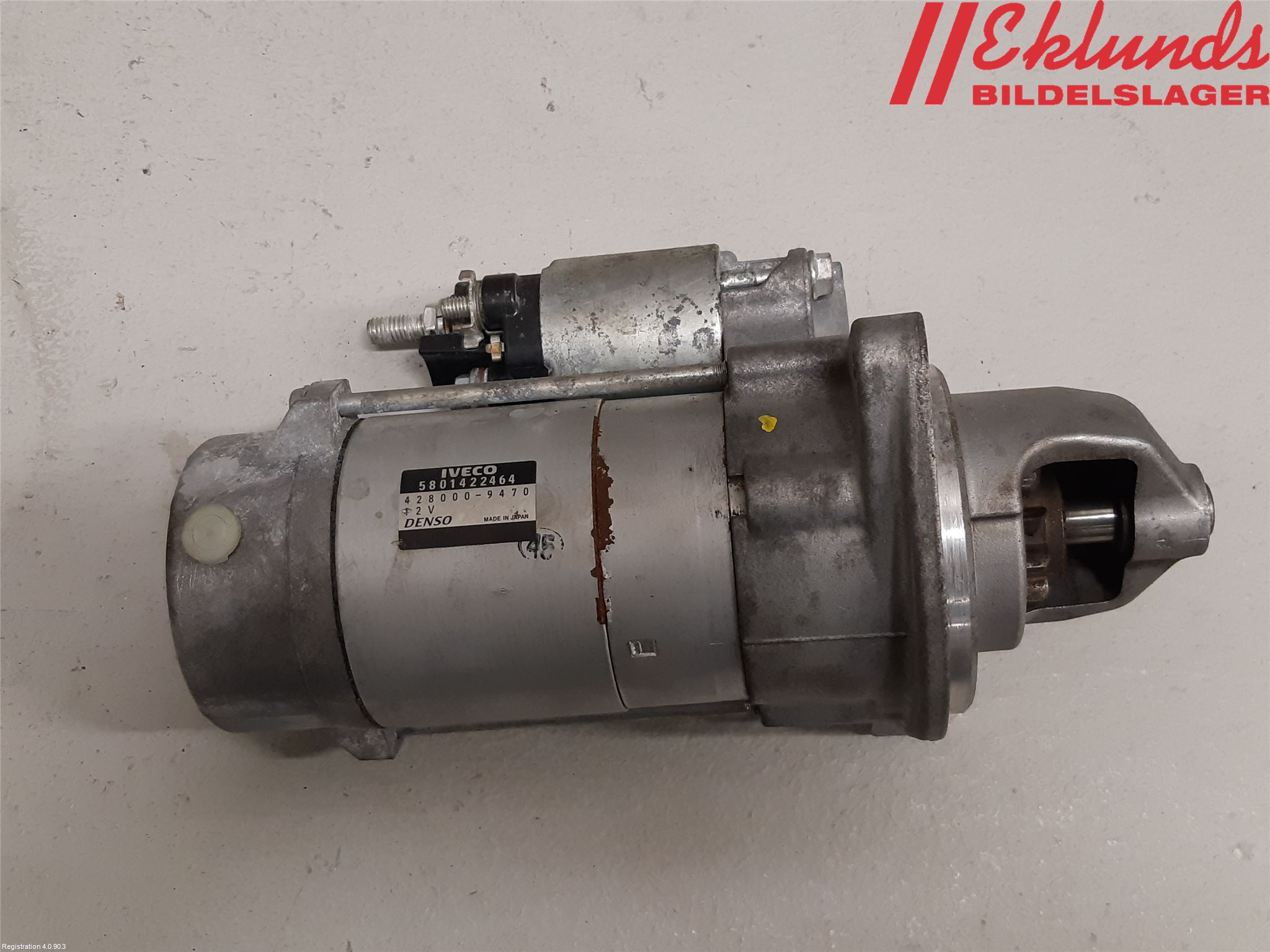 Iveco DAILY 14->> Startmotor Diesel