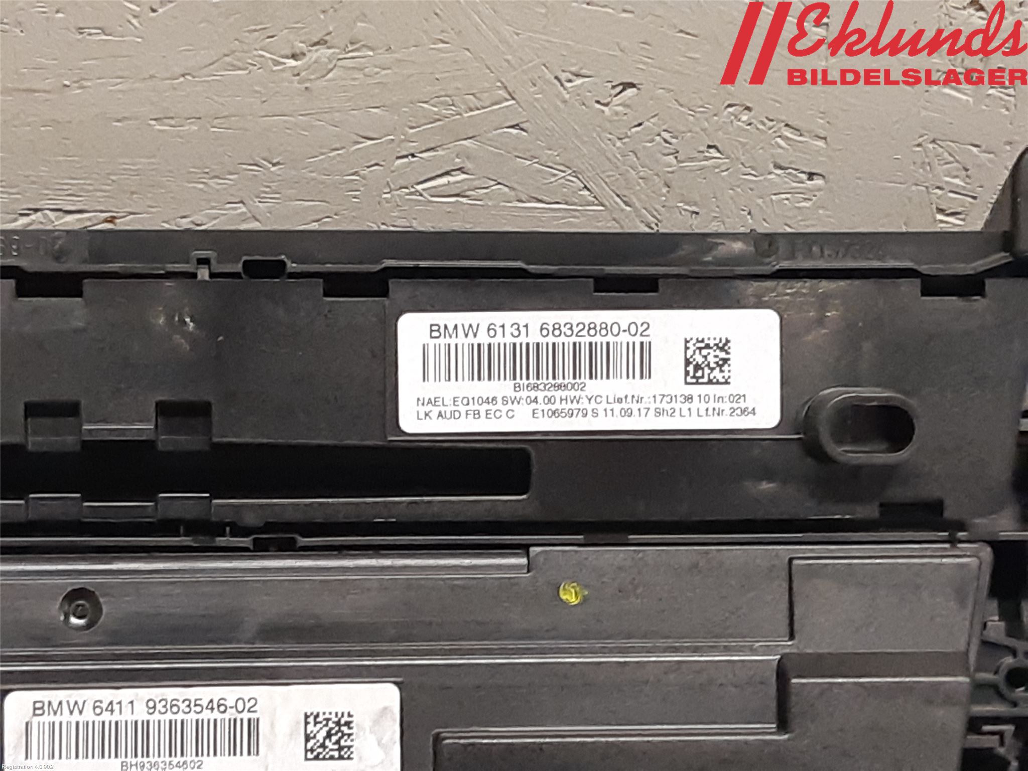 BMW 3 F30/F31/F80 12-19 Strömställare Ac