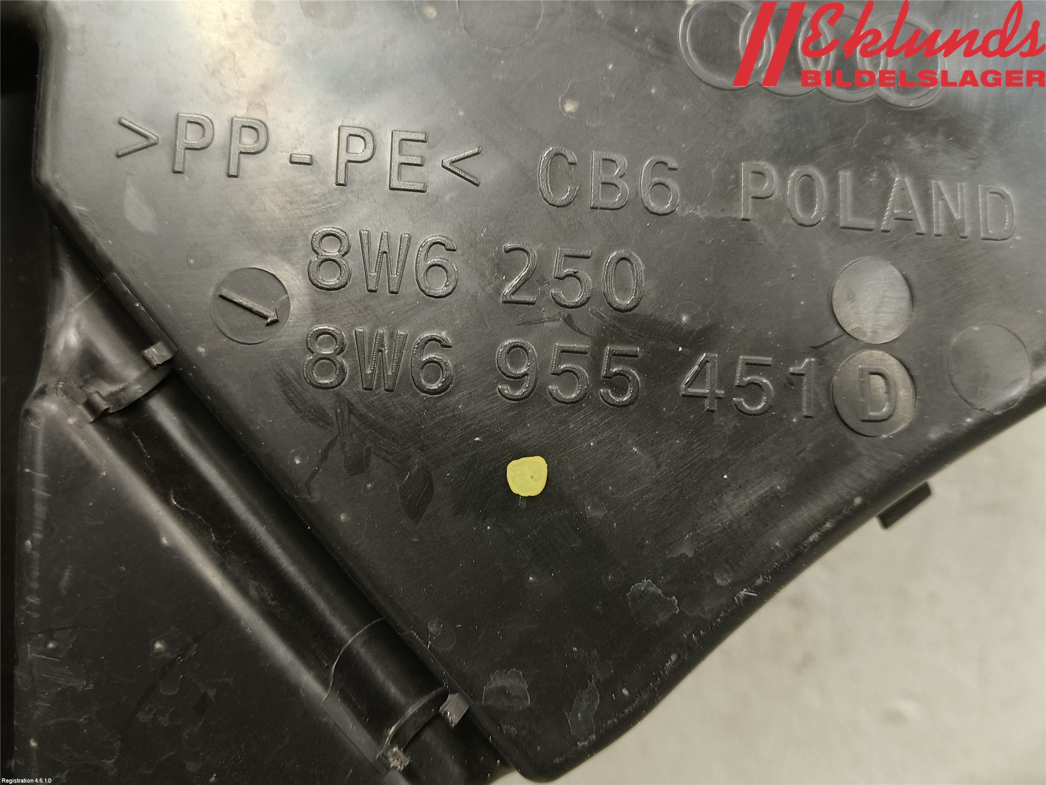 Audi A5 17- Spolartank Vindruta