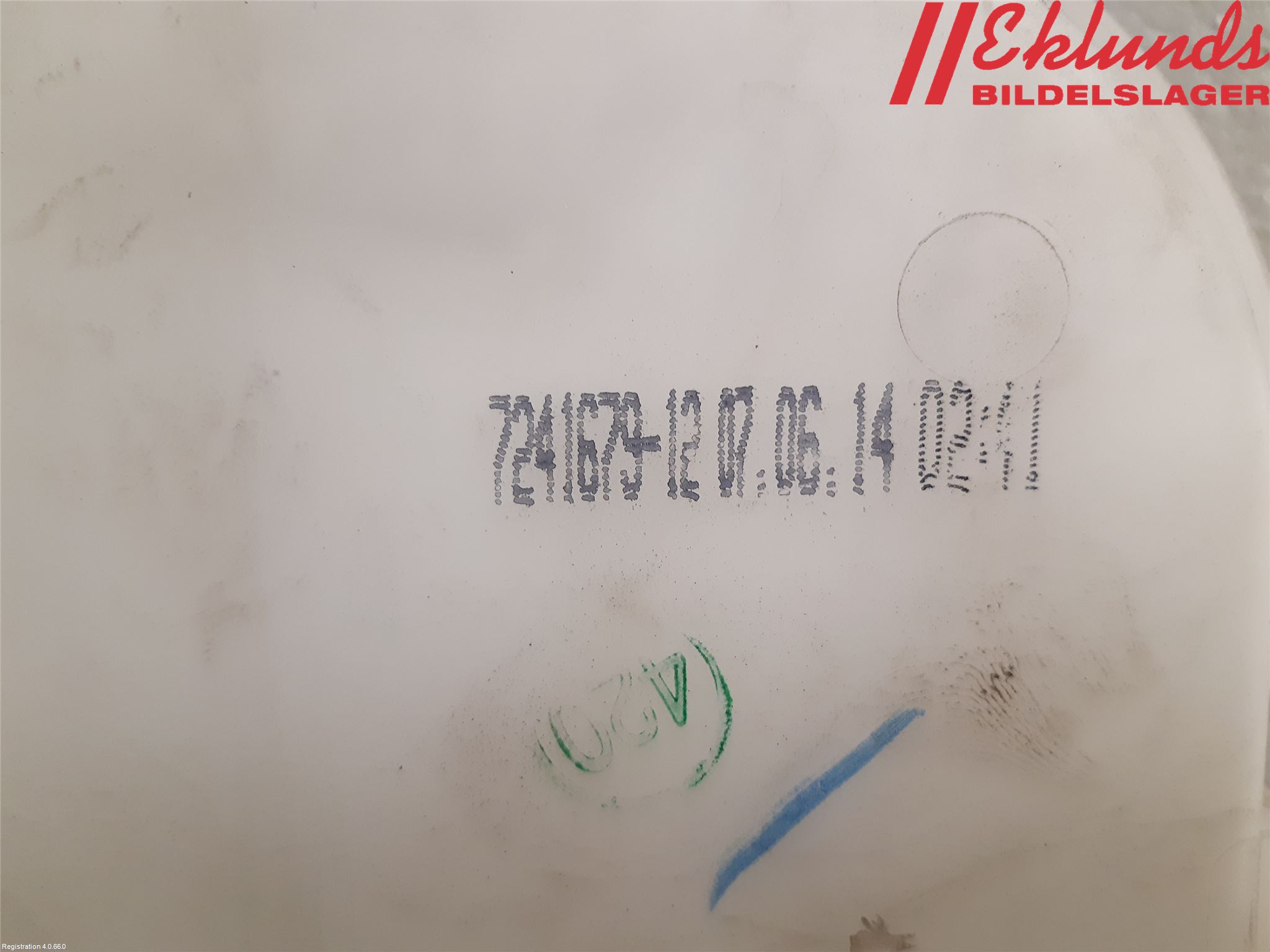 BMW 4 F32/F33/F82/F83 13-20 Spolartank Vindruta-Strål