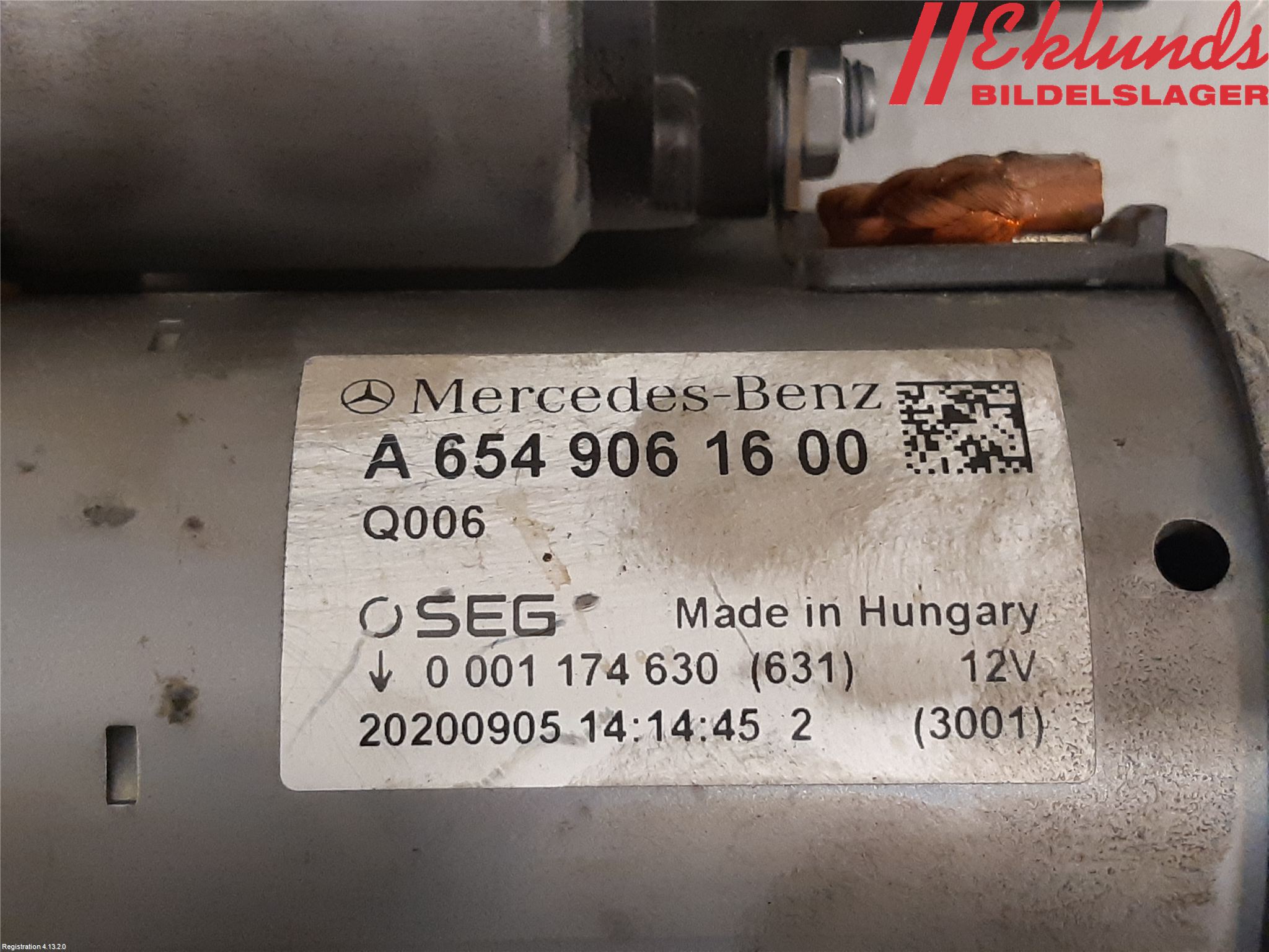 Mercedes-Benz MB GLC-KLASS (X253/C253) 15-22 Startmotor Diesel