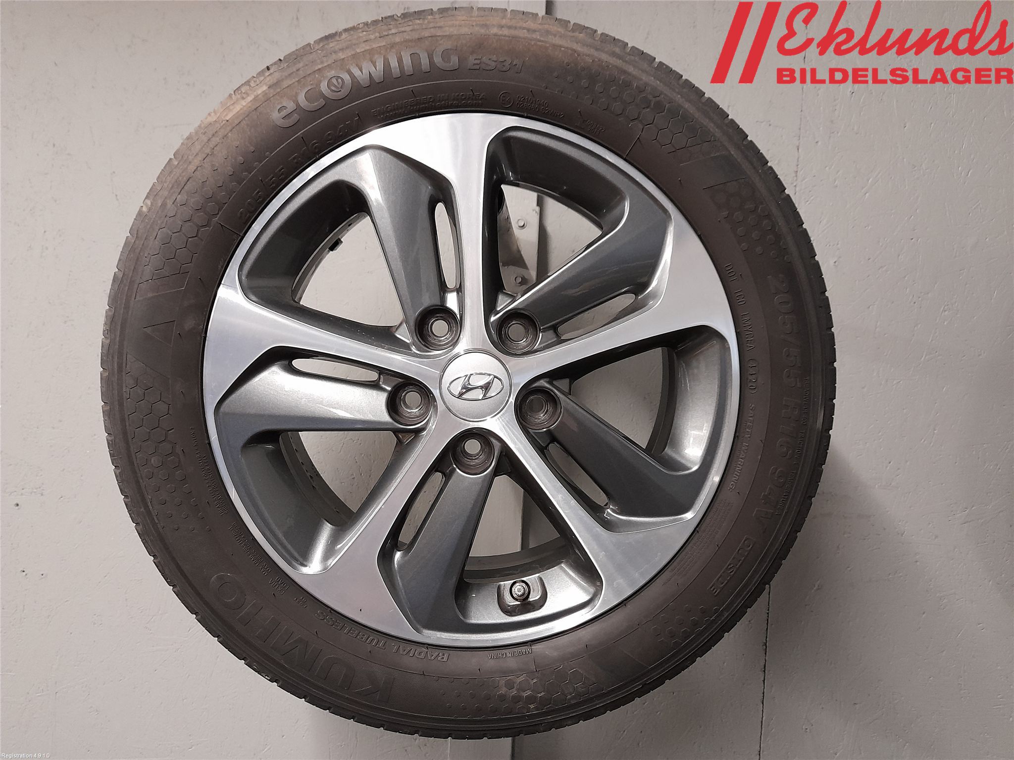 Hyundai i30 GD 13-17 Sommardäck Alumfälg 4St