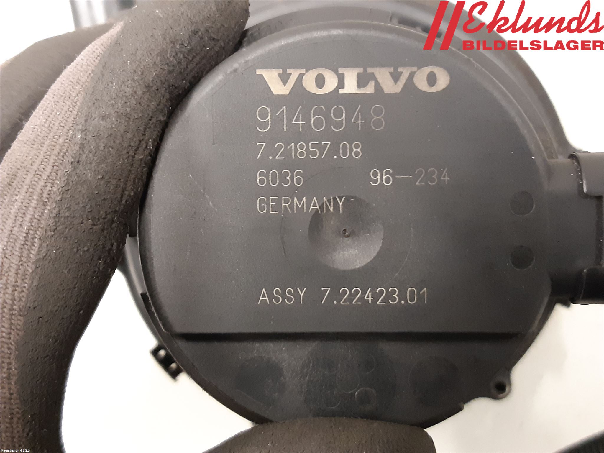 Volvo S90/V90 97-98 Luftpump-Avgasrening