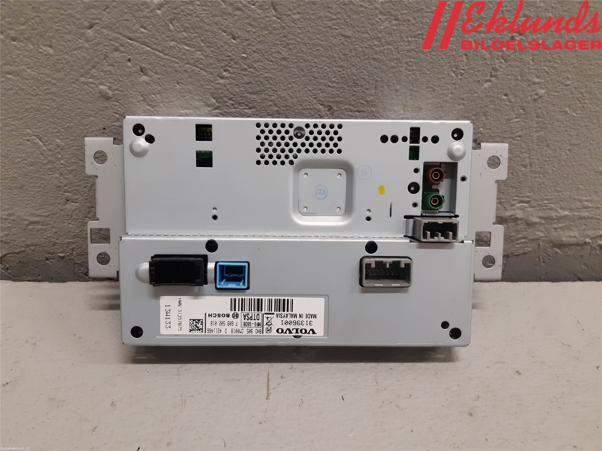 Volvo XC60 09-13 Cd Radio - Multimediapanel