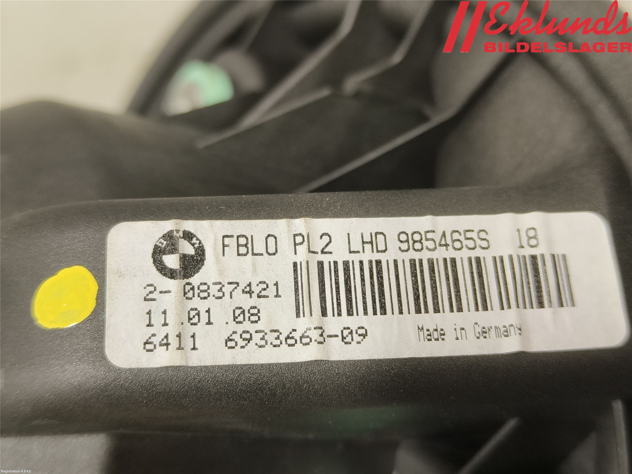 BMW 1 E87/81 5D/3D 03-11 Värmefläkt