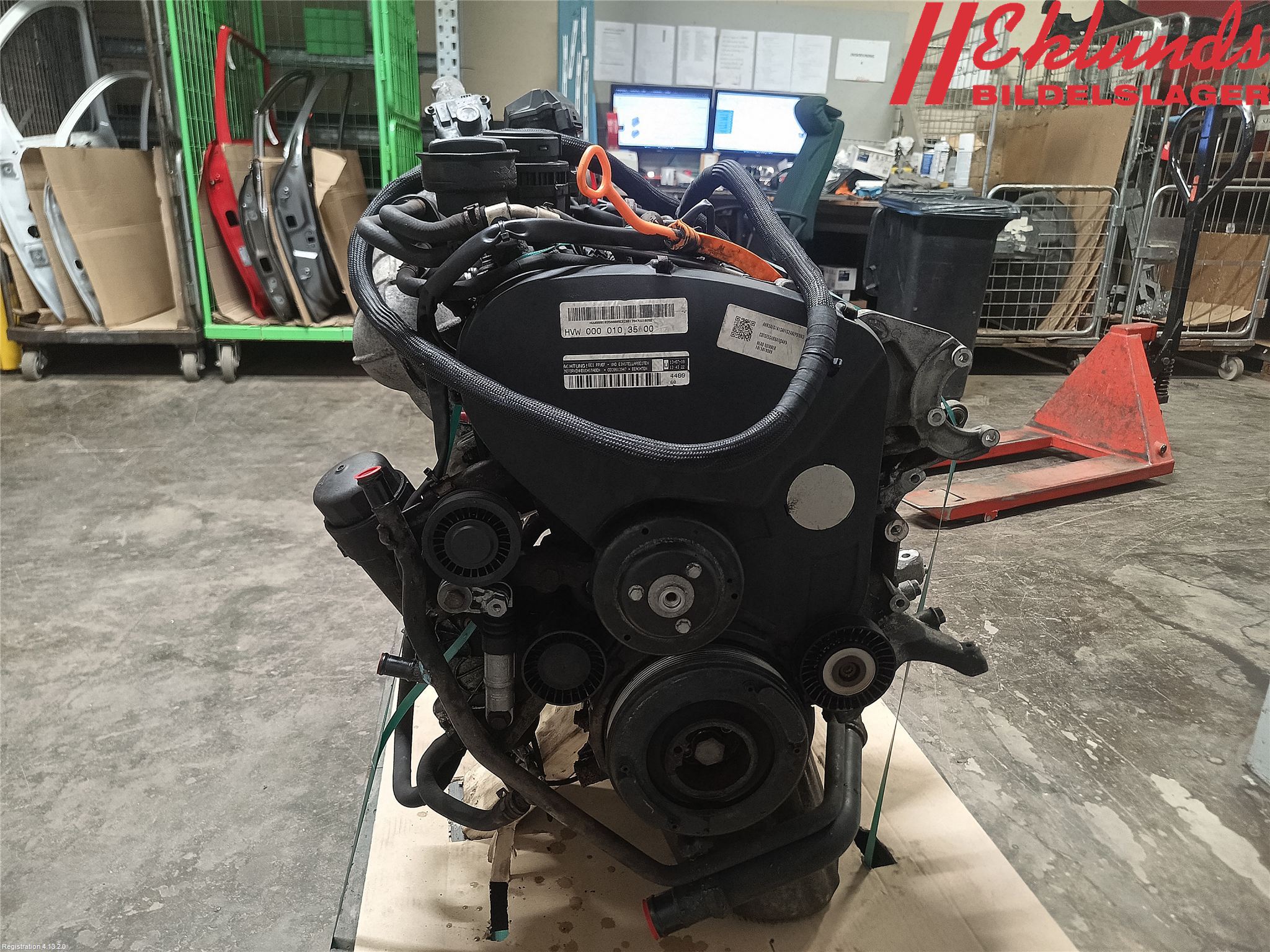 Volkswagen VW CRAFTER 06-16 Motor Diesel