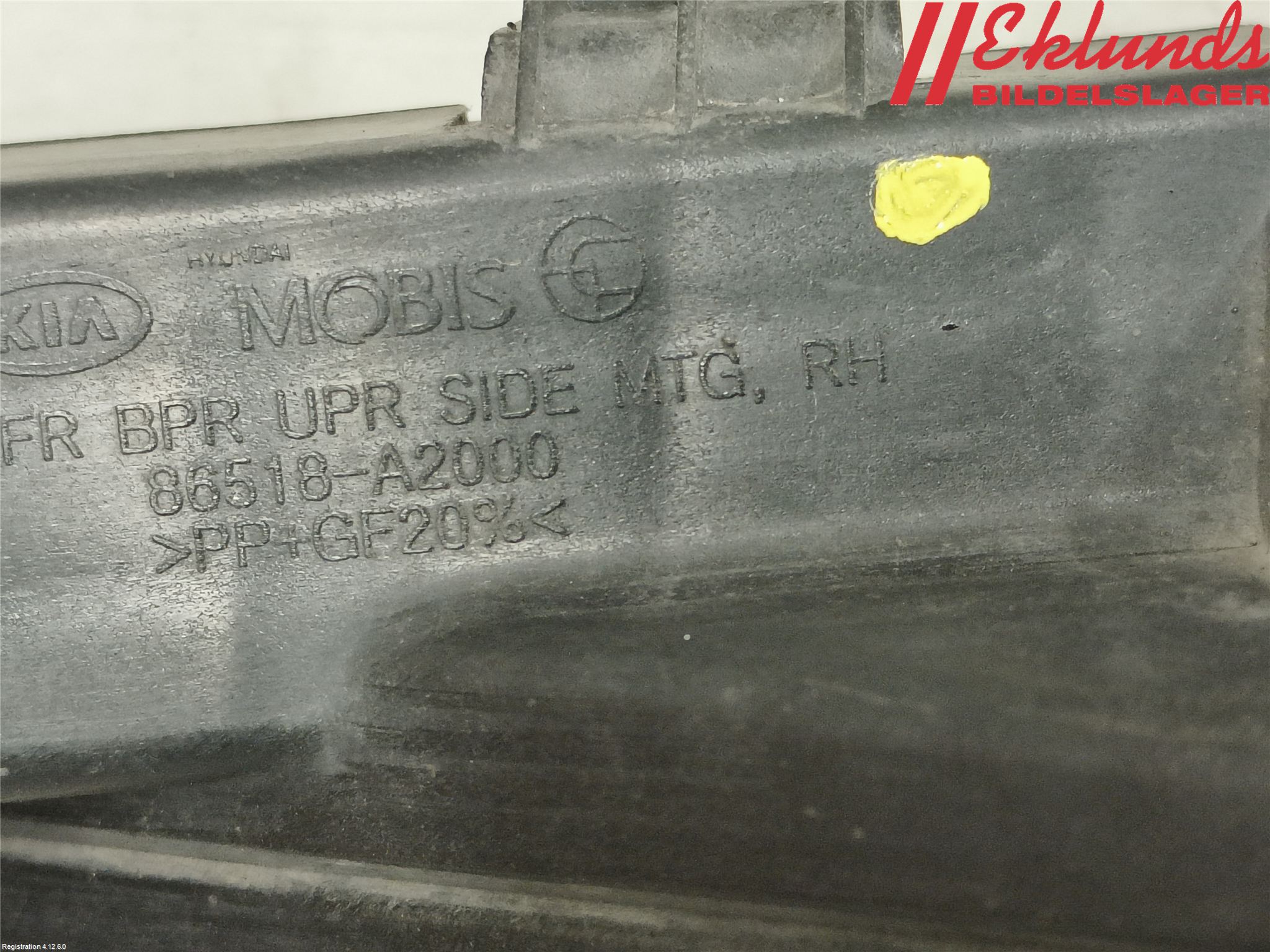 Kia CEED 12-18 Stötfångarfäste Fram Hö