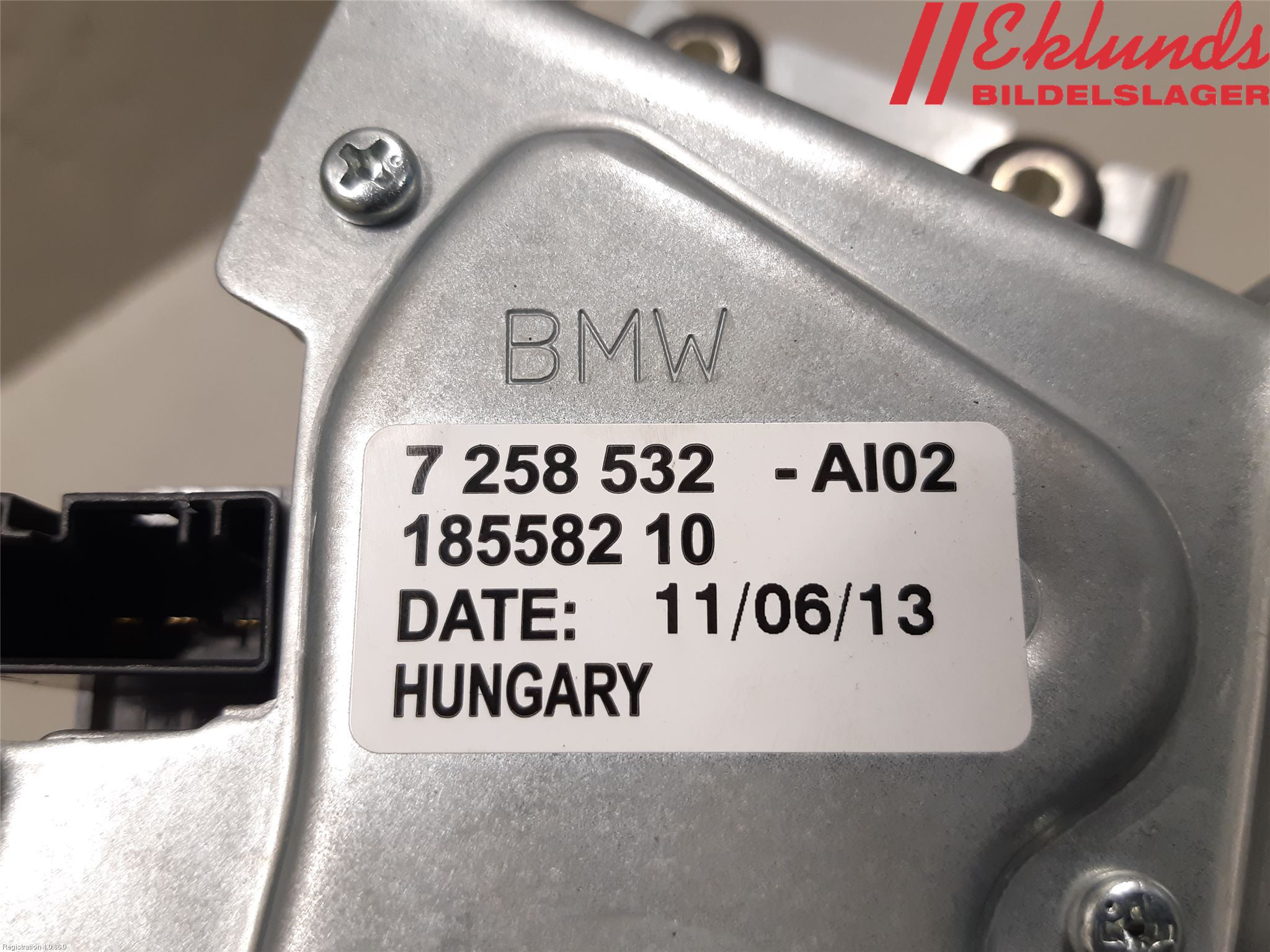 BMW 1 F20/F21 11-19 Torkarmotor Baklucka