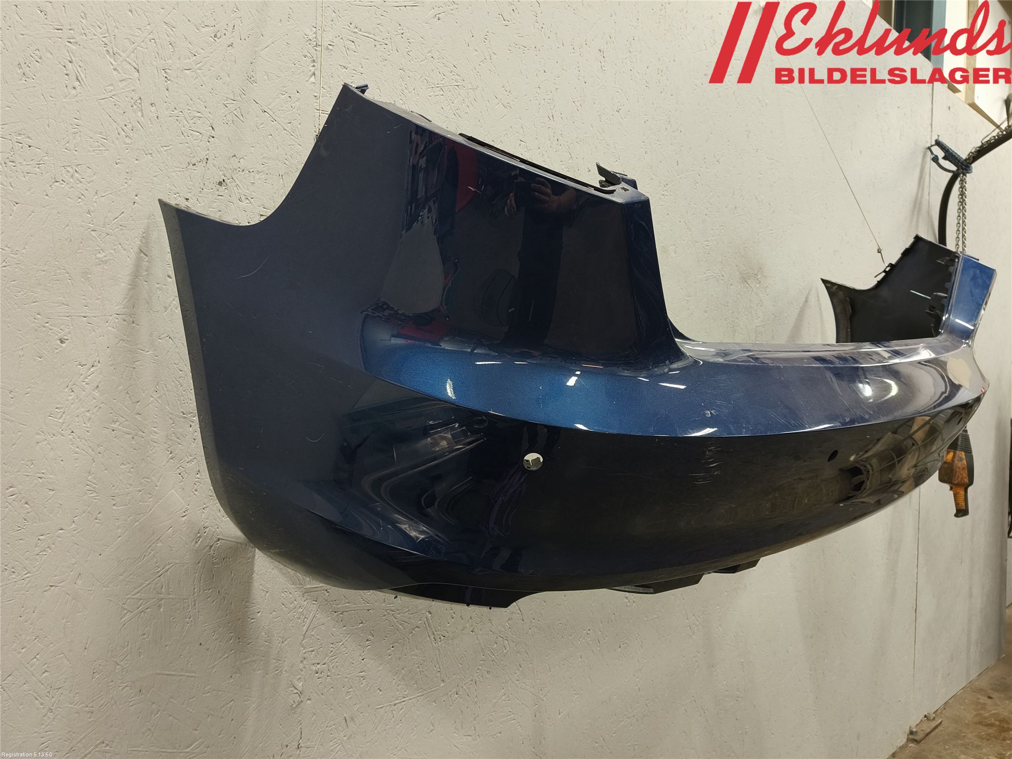 Audi A3/S3 8V 13-20 Stötfångarbeklädnad Bak