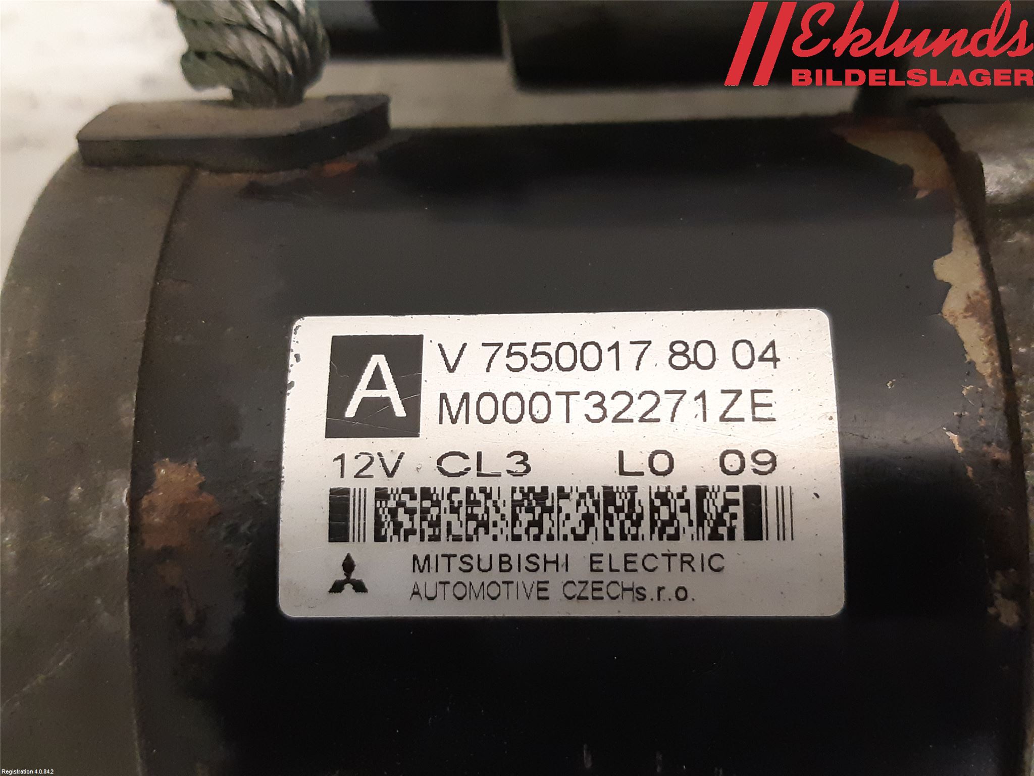 Peugeot 3008 09-16 Startmotor