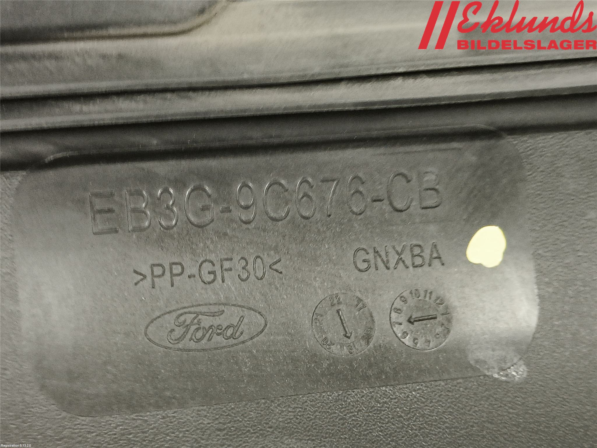 Ford RANGER EU 12-23 Deflektor Plåt-Plast Kylning