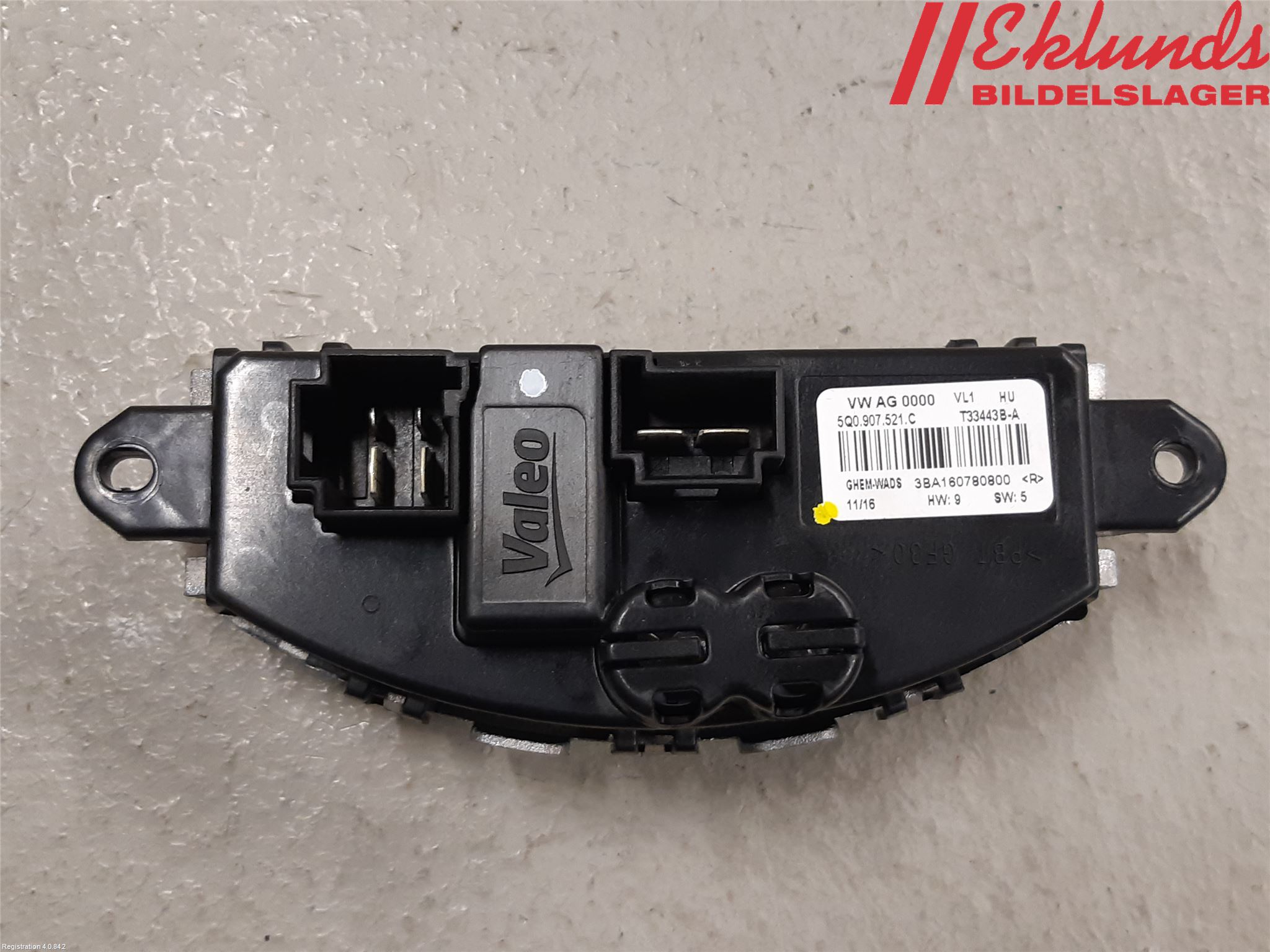 Audi A3/S3 8V 13-20 Värmefläktsmotstånd