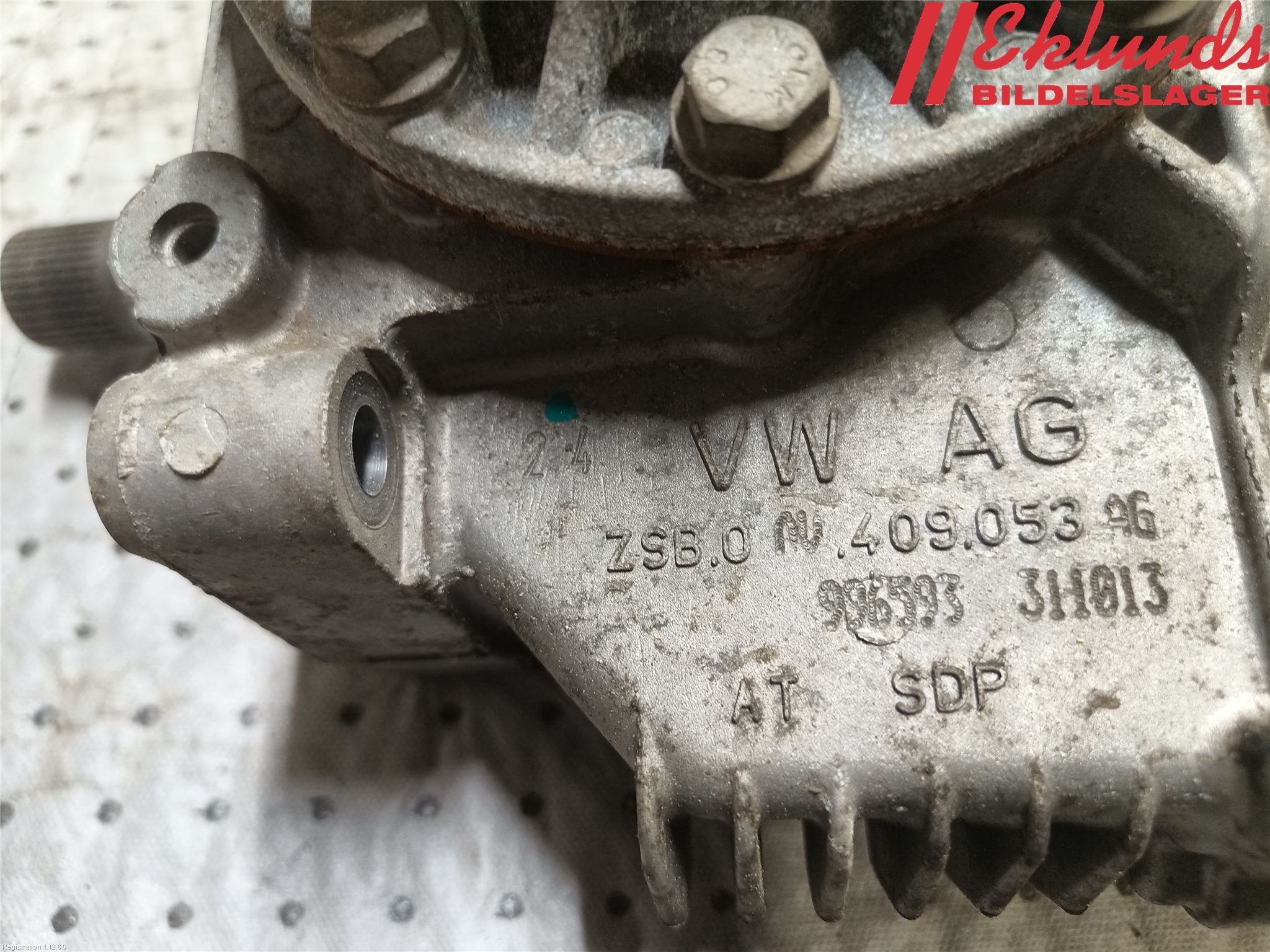 Volkswagen VW PASSAT 11-14 Växel Fördelningslåda