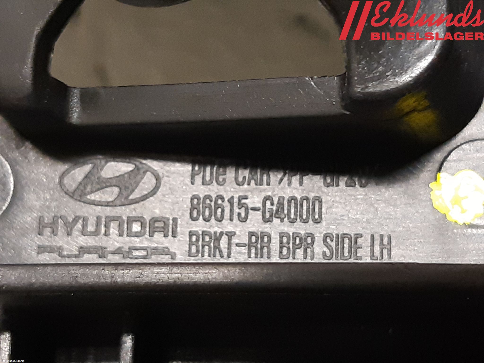 Hyundai i30 PD 17- Stötfångarfäste Bak Vä