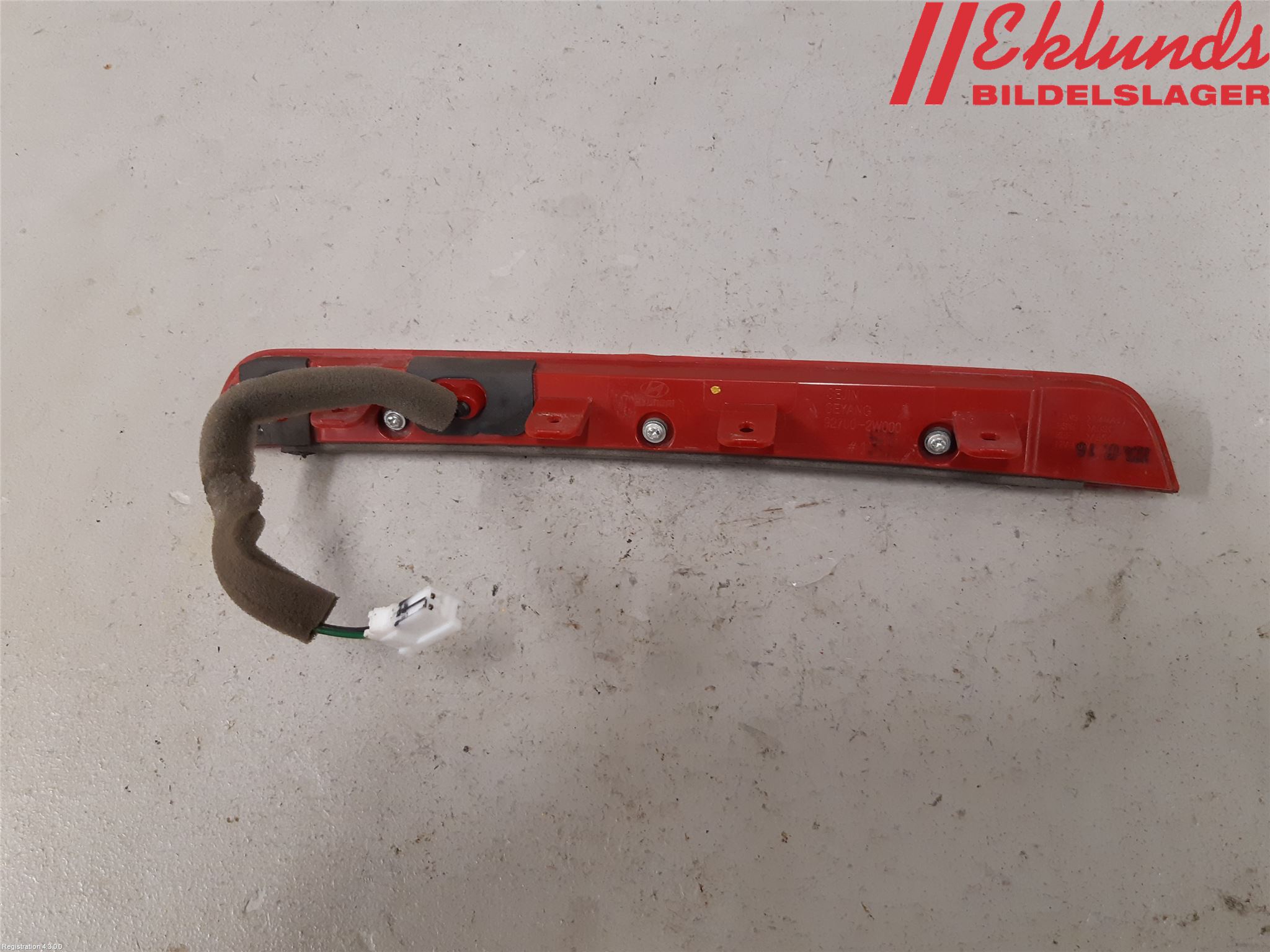 Hyundai SANTA FE 13-18 Bromsljus Bakruta