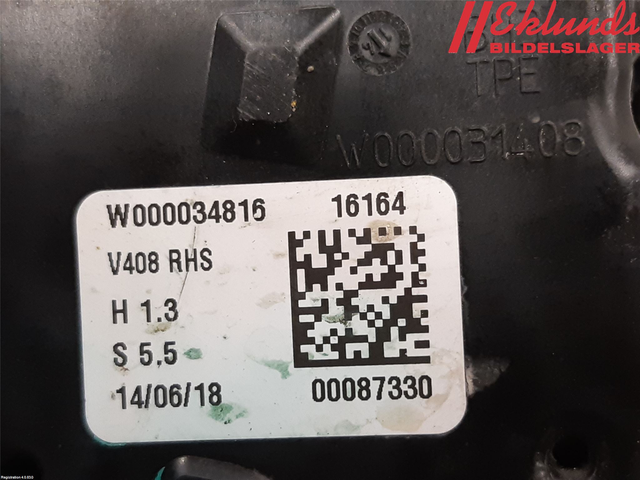 Ford TRANSIT/TOURNEO CONNECT 13-22 Torkarmotor Vindruta
