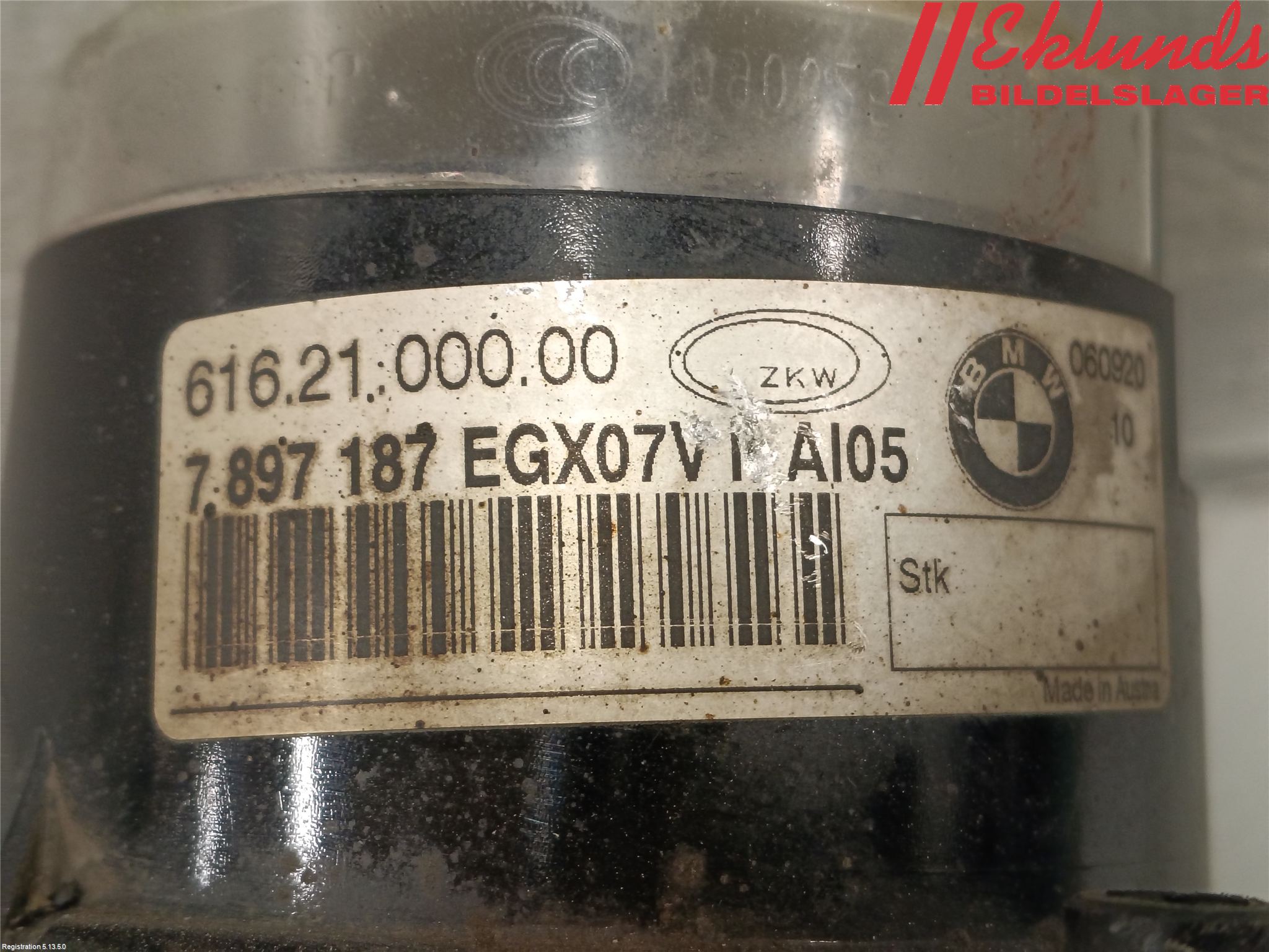 BMW 5 E60/61 Sed/Tou 02-10 Dimljus-Varselljus Fram