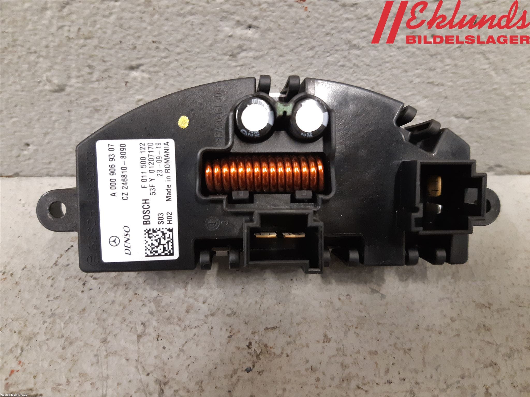 Mercedes-Benz MB SPRINTER (W907/W910) 19- Värmefläktsmotstånd