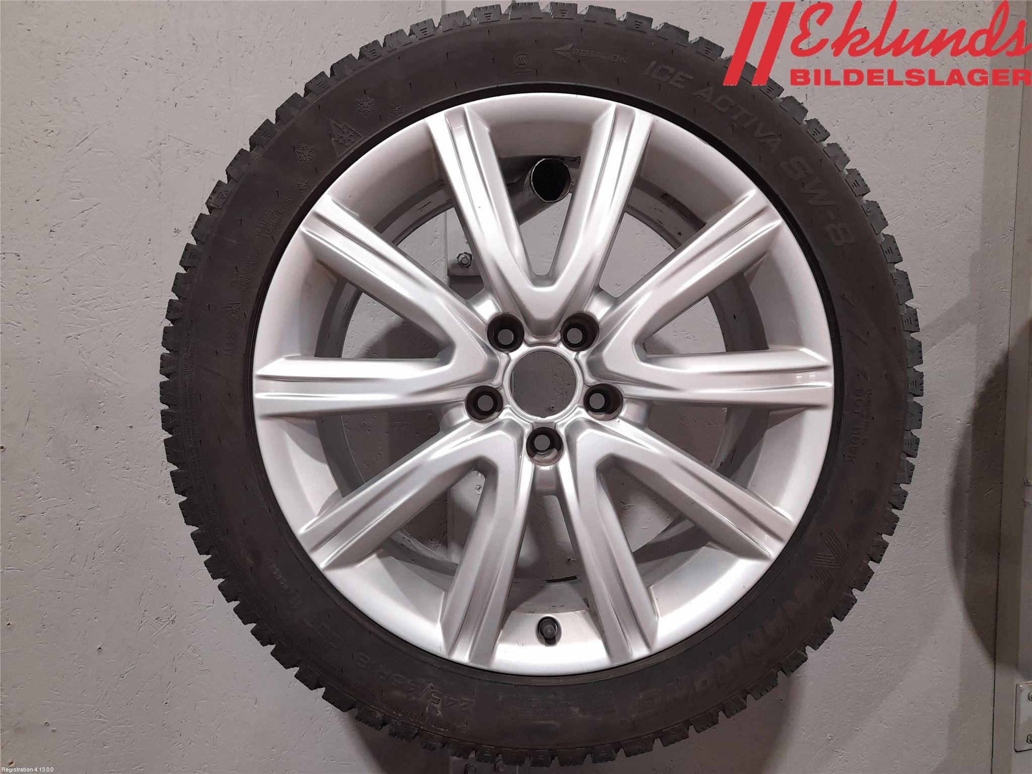 Audi A6/S6 4G 11-18 Vinterdäck Alumfälg 4St