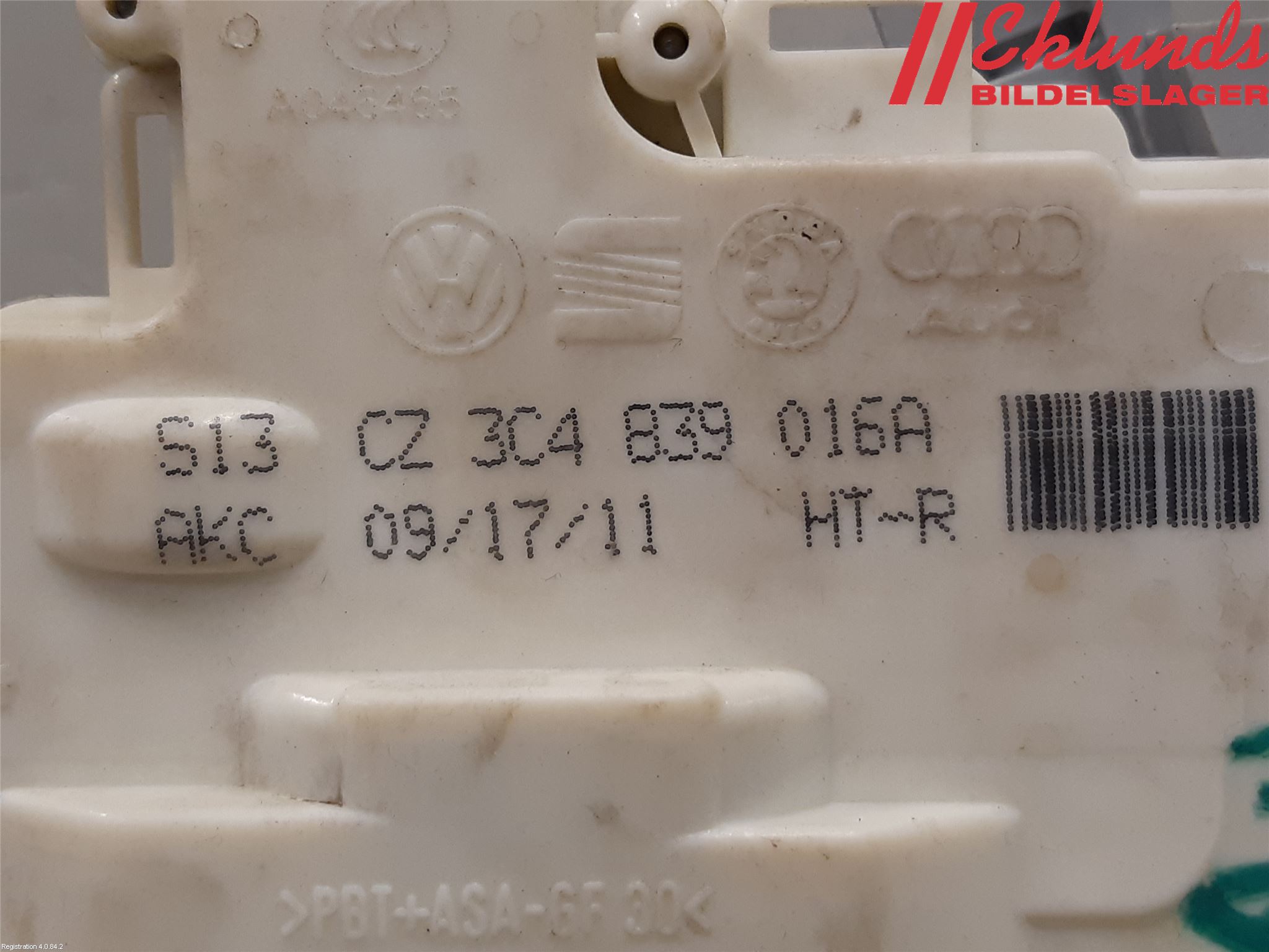 Volkswagen VW PASSAT 11-14 Låskista-Dörrlås