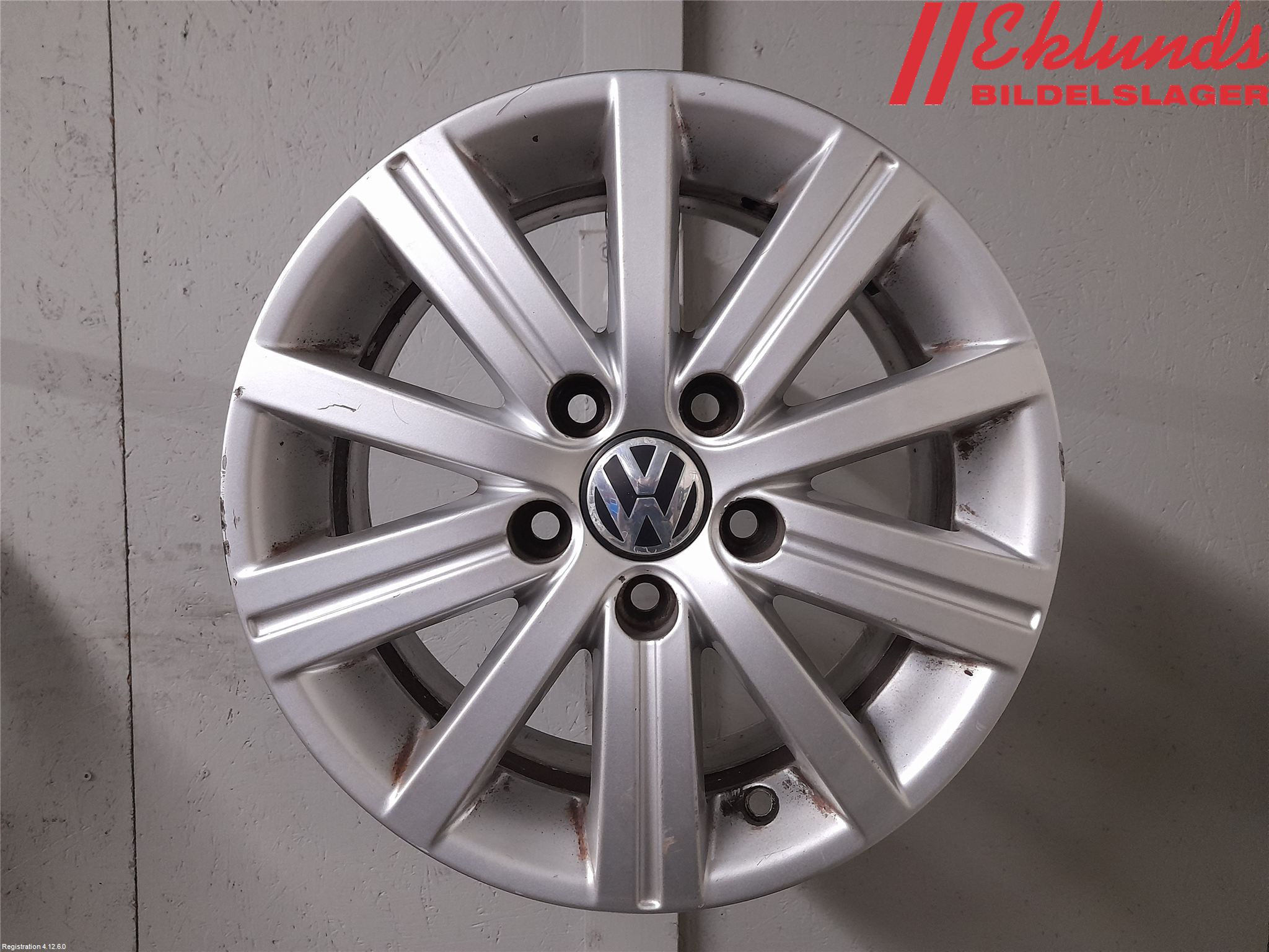 Volkswagen VW GOLF VI 09-13 Fälgsats Aluminium