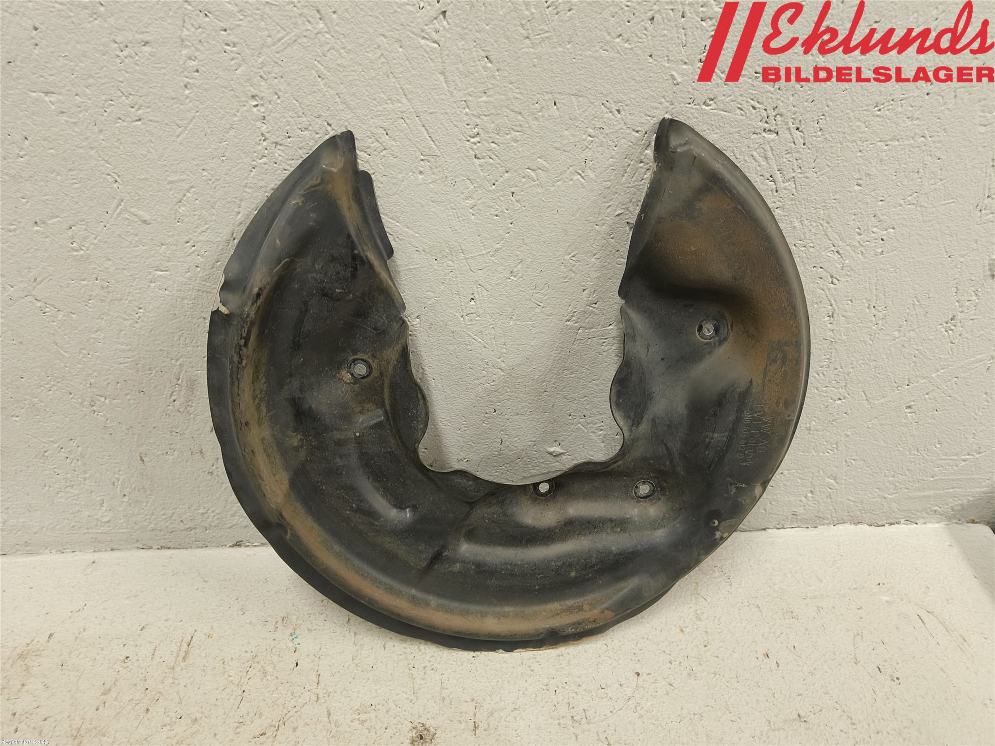 Volkswagen VW PASSAT 11-14 Bromssköld Bak