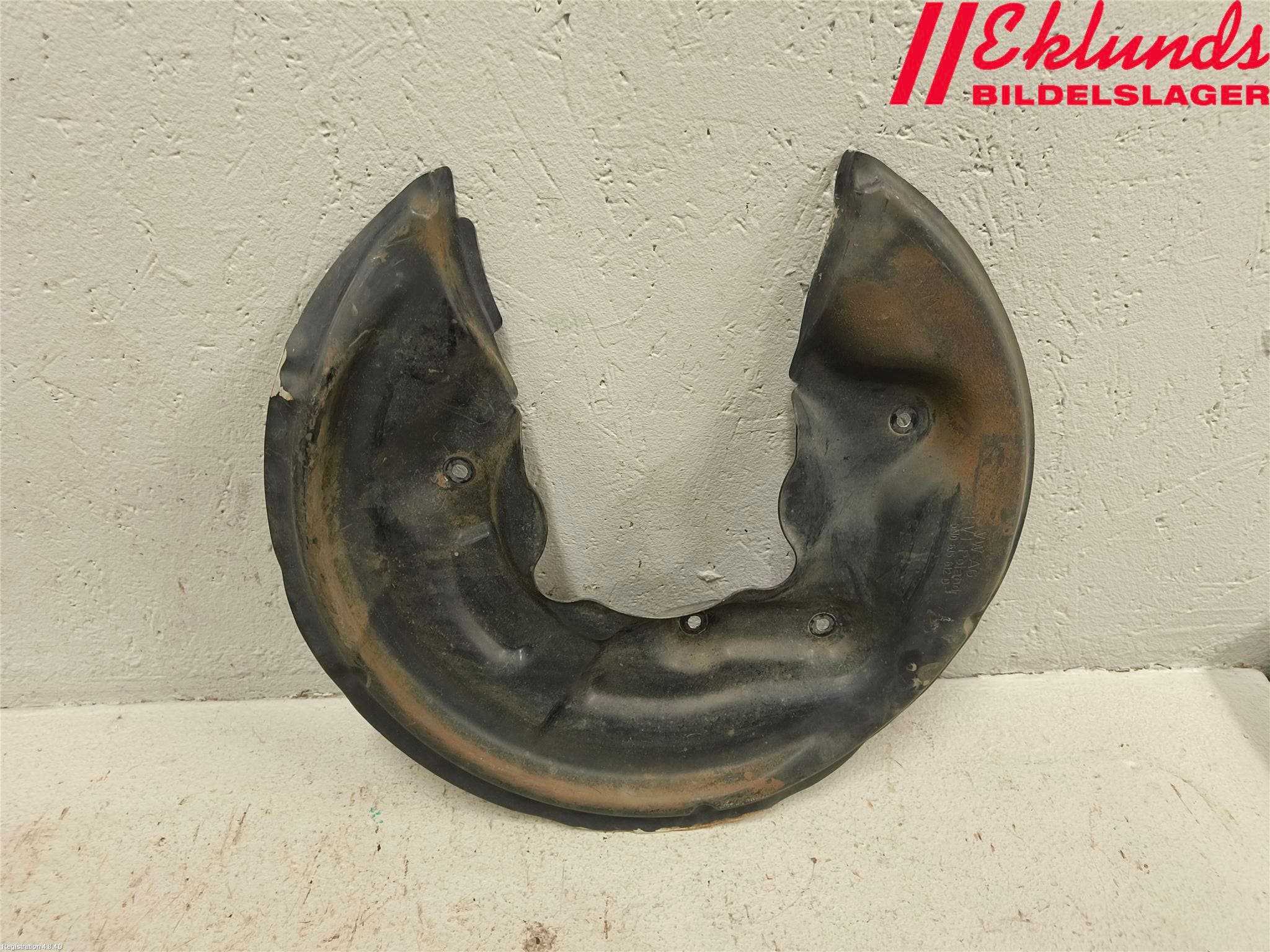 Volkswagen VW PASSAT 11-14 Bromssköld Bak