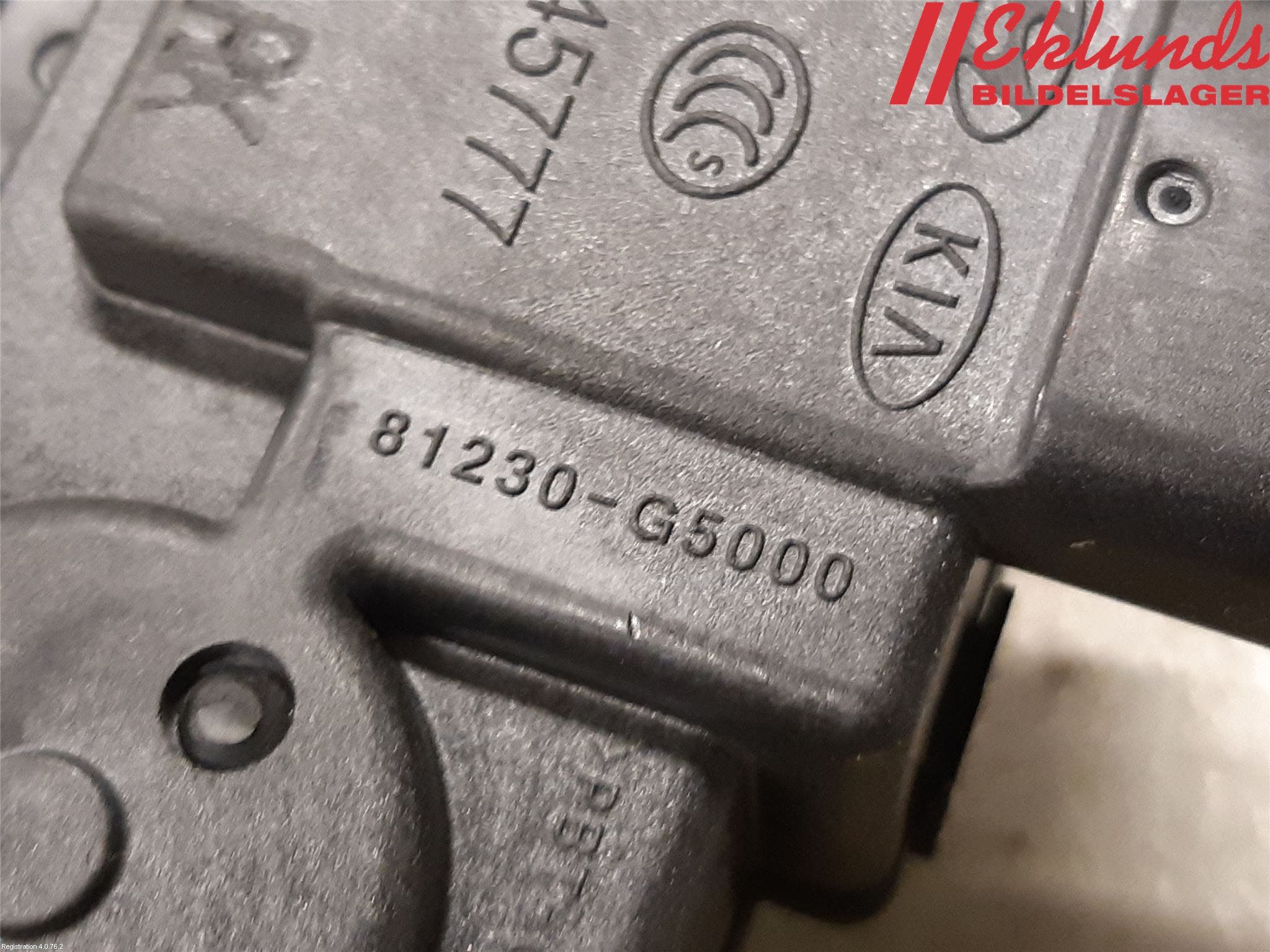 Kia NIRO (DE) 17-22 Låskista Baklucka