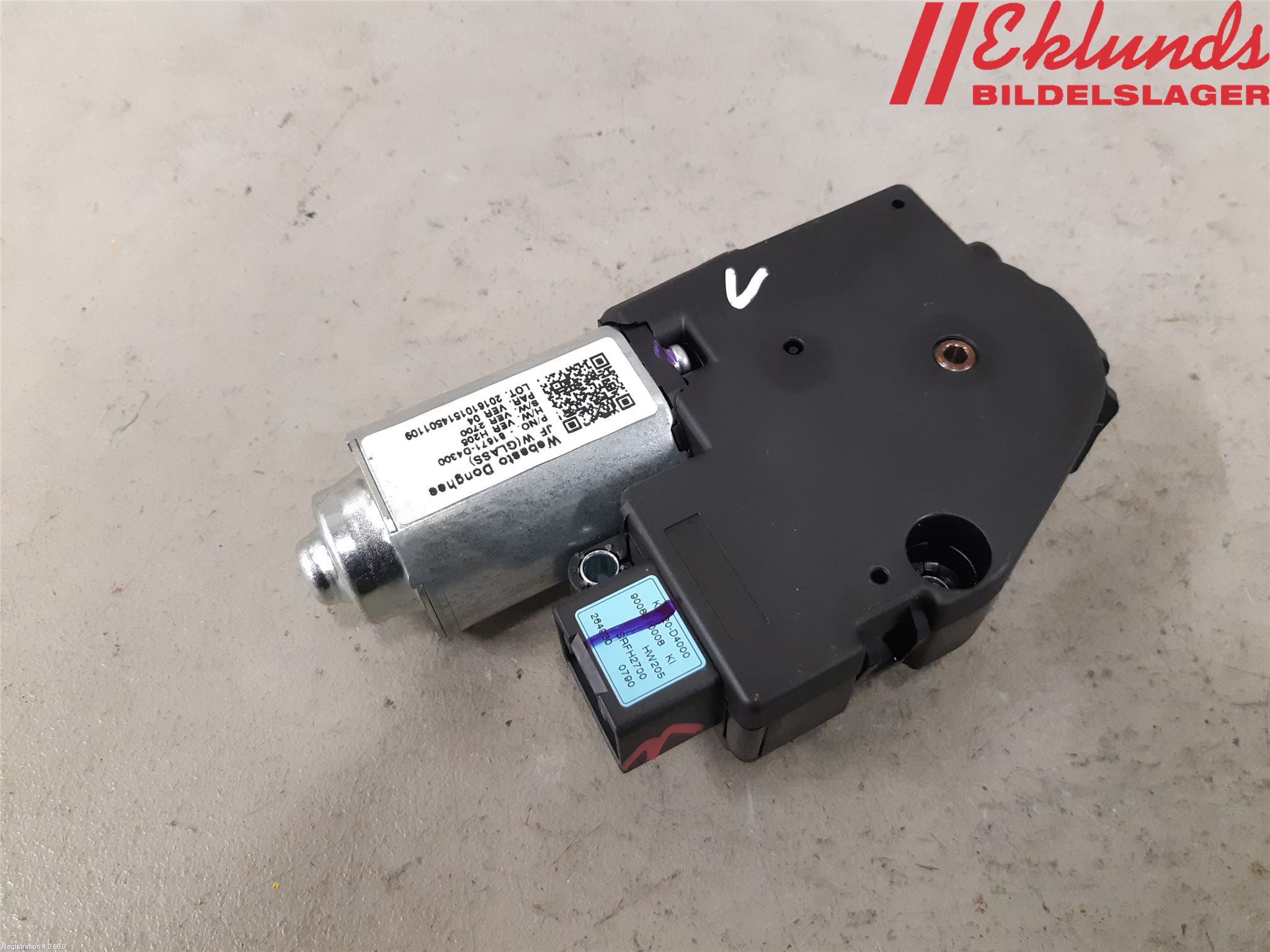 Kia OPTIMA 16-20 Taklucksmotor