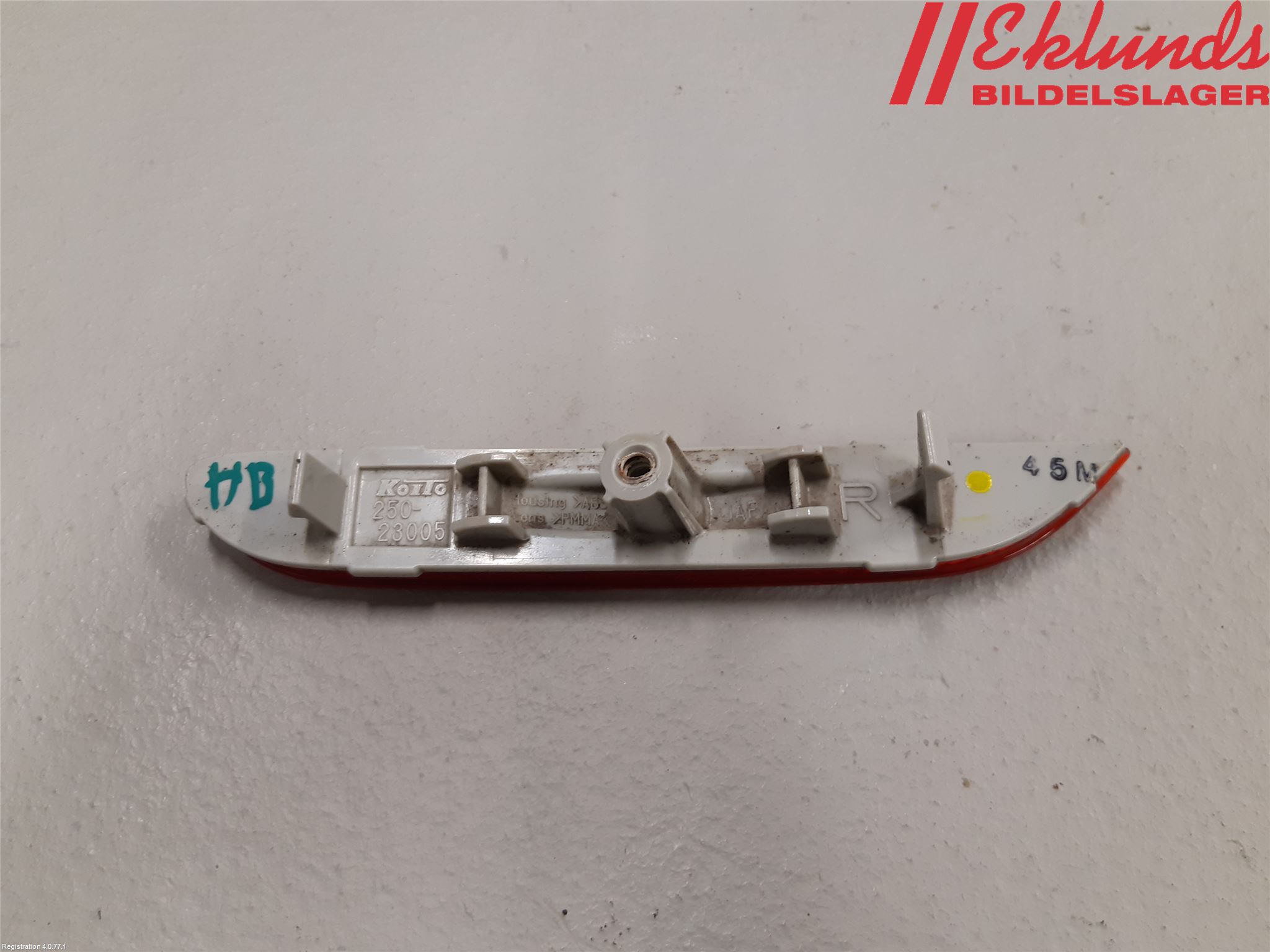 Nissan QASHQAI 14-17 Dimljus/Reflex Bak